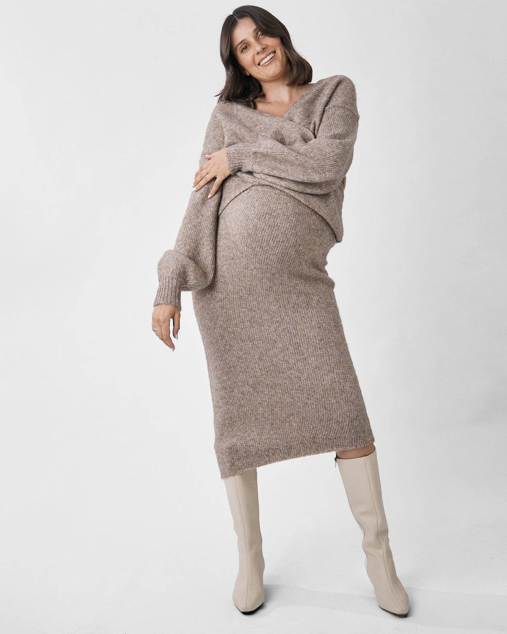 Amélie's Crossover Knit Top