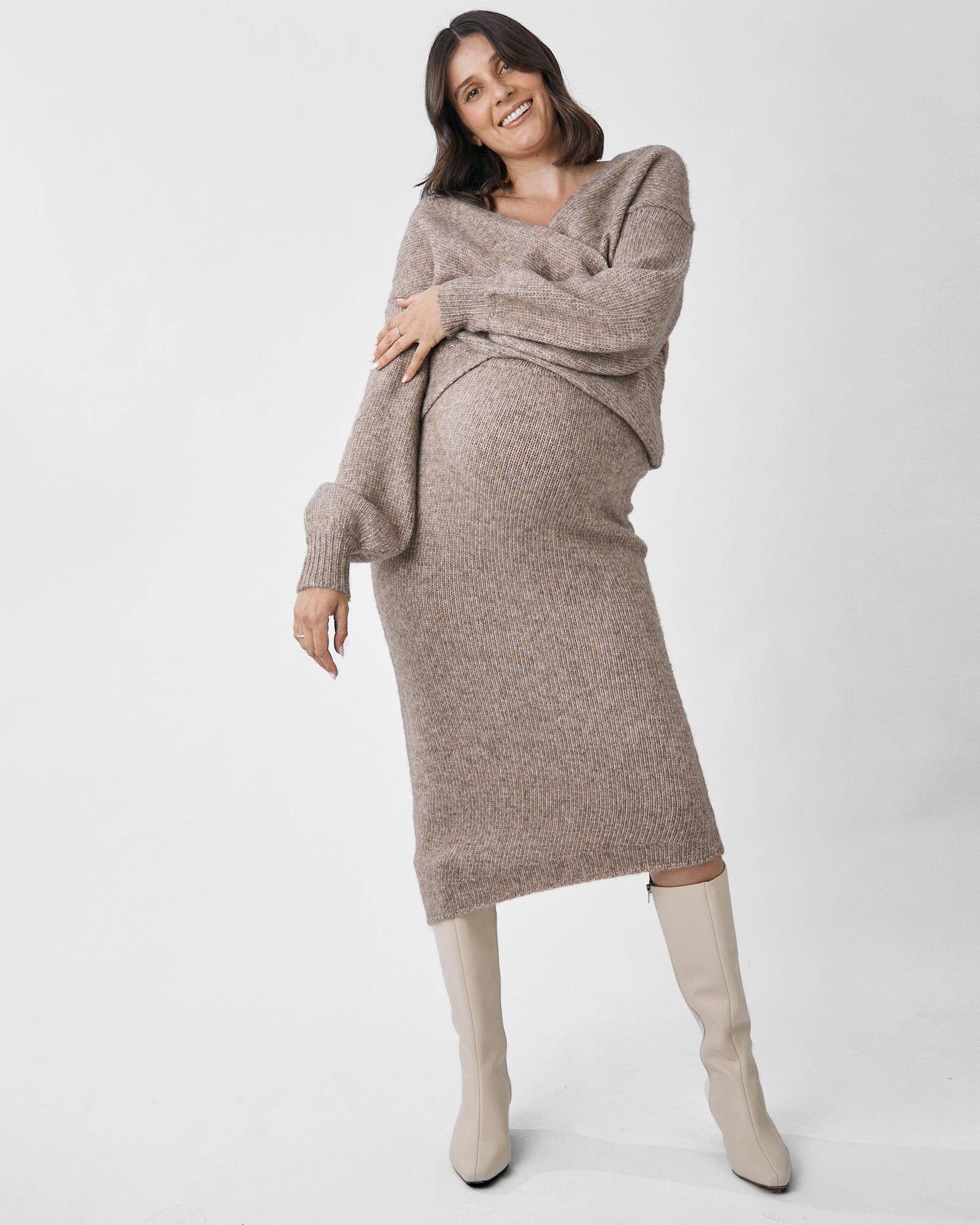 Amélie's Crossover Knit Top