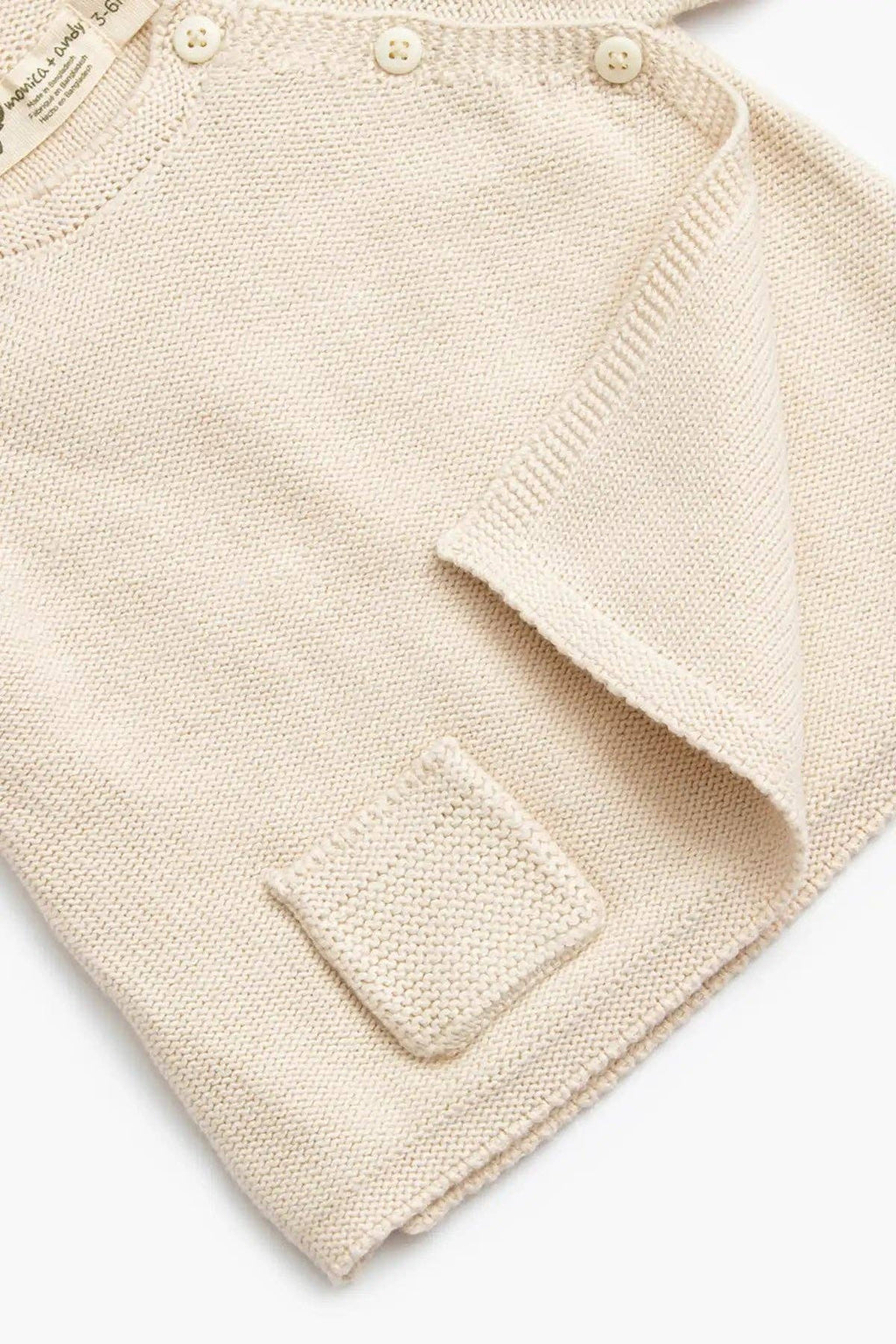 Little Darling Knit Set -Cream