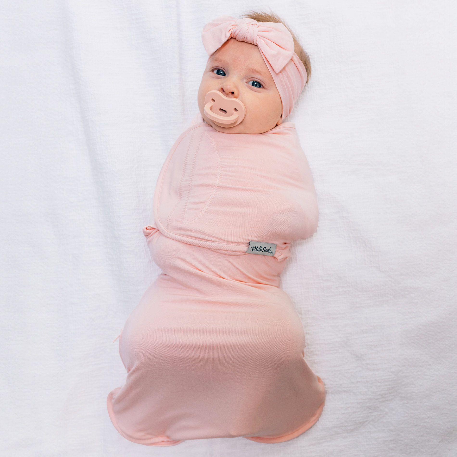Blush Bamboo Essential Baby Swaddle