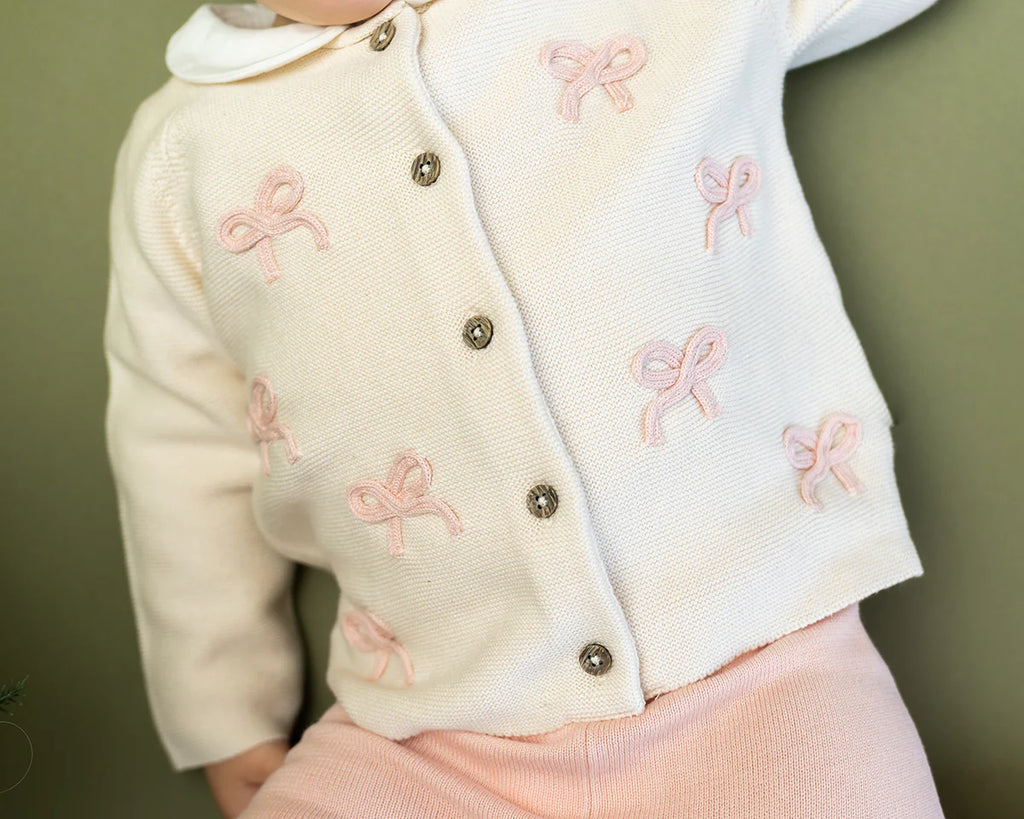 Zoe Bow Button Set