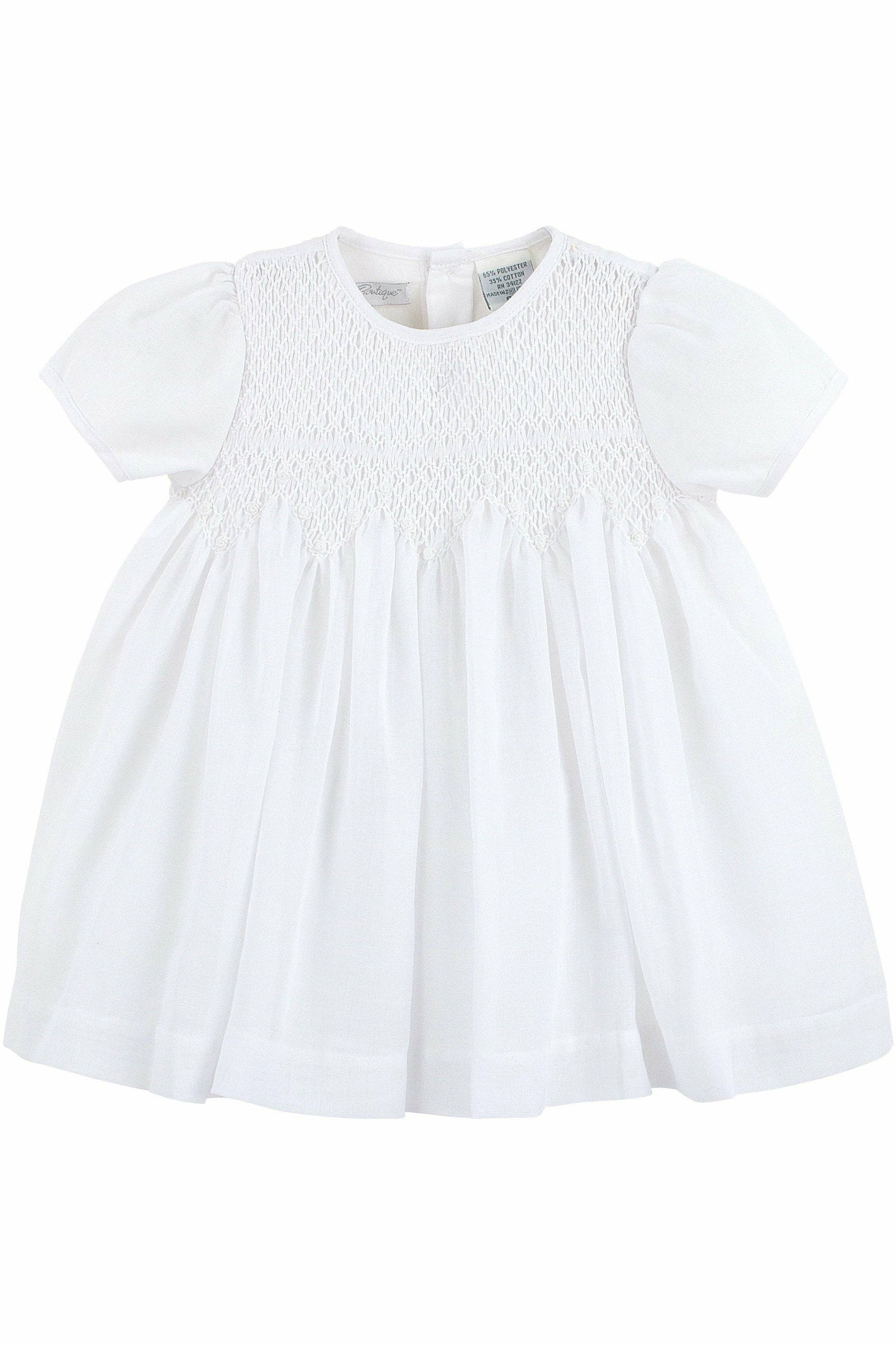 Voile Dress + Bonnet