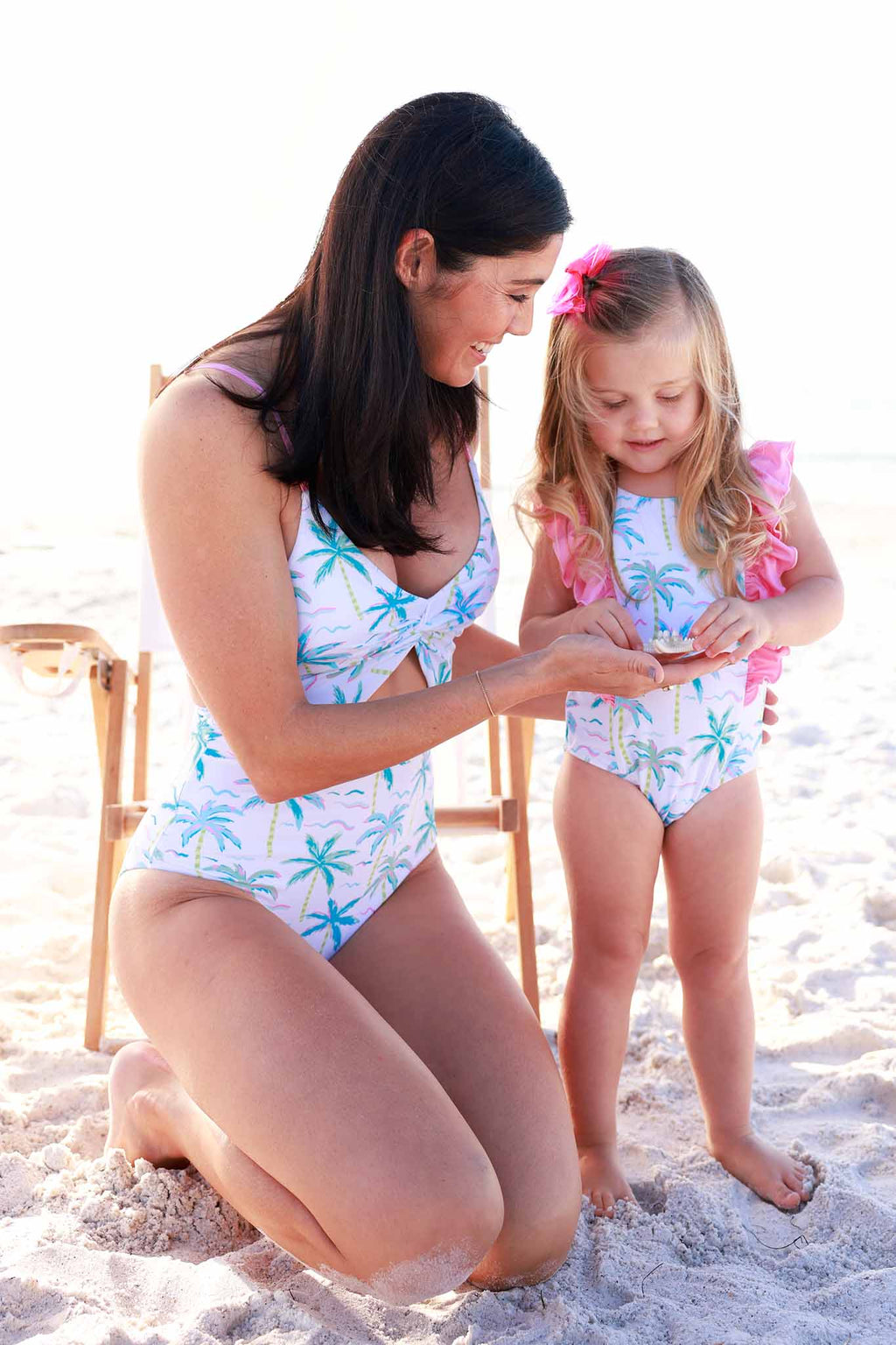 Double Ruffle One Piece | Blue Lagoon
