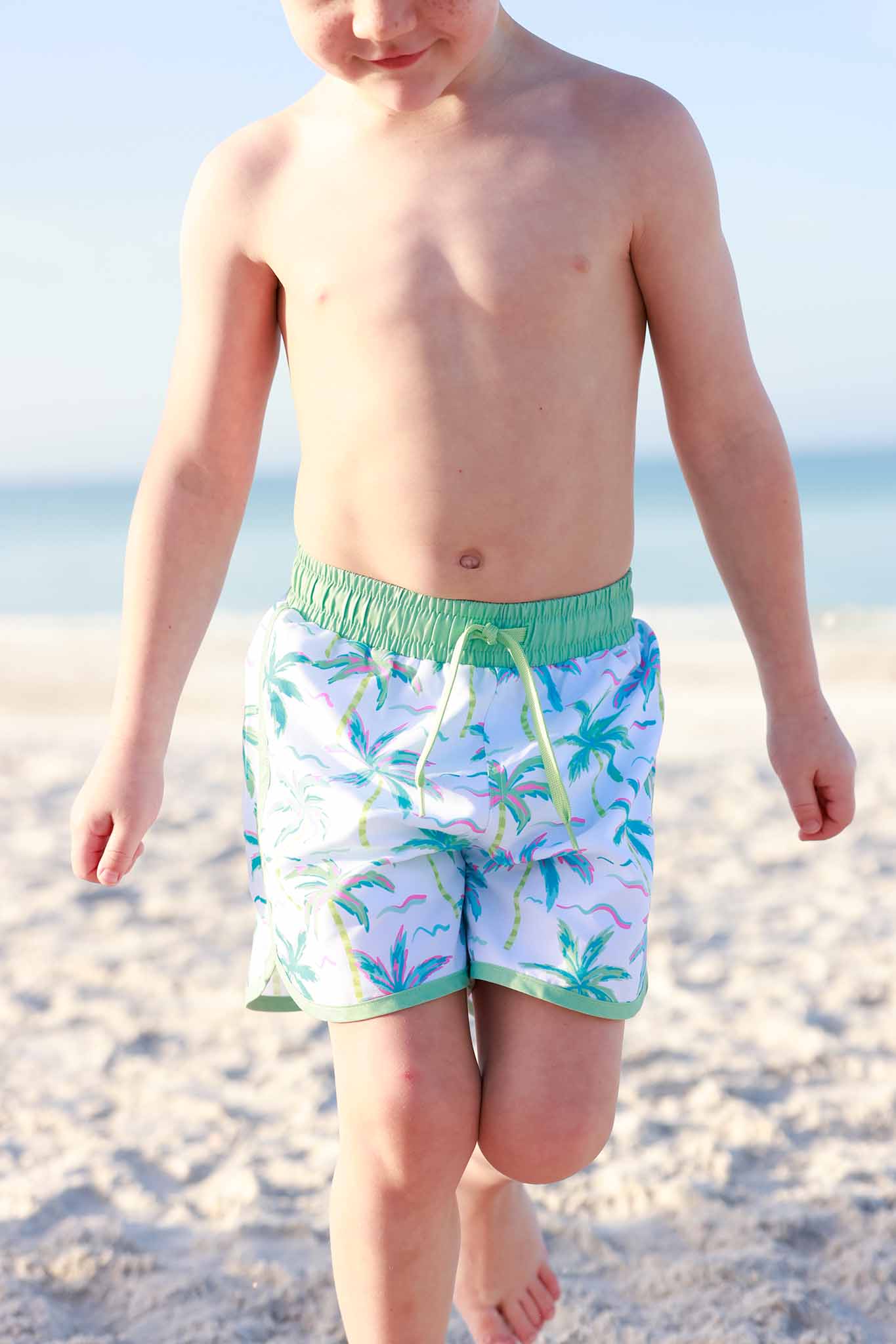 Boy's Swim Trunks | Blue Lagoon