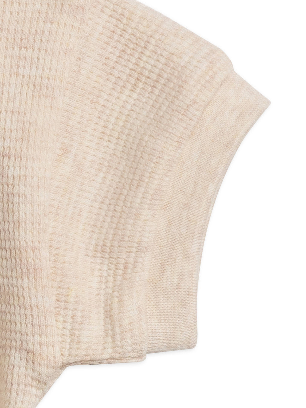 Ali Waffle Tee - Oat