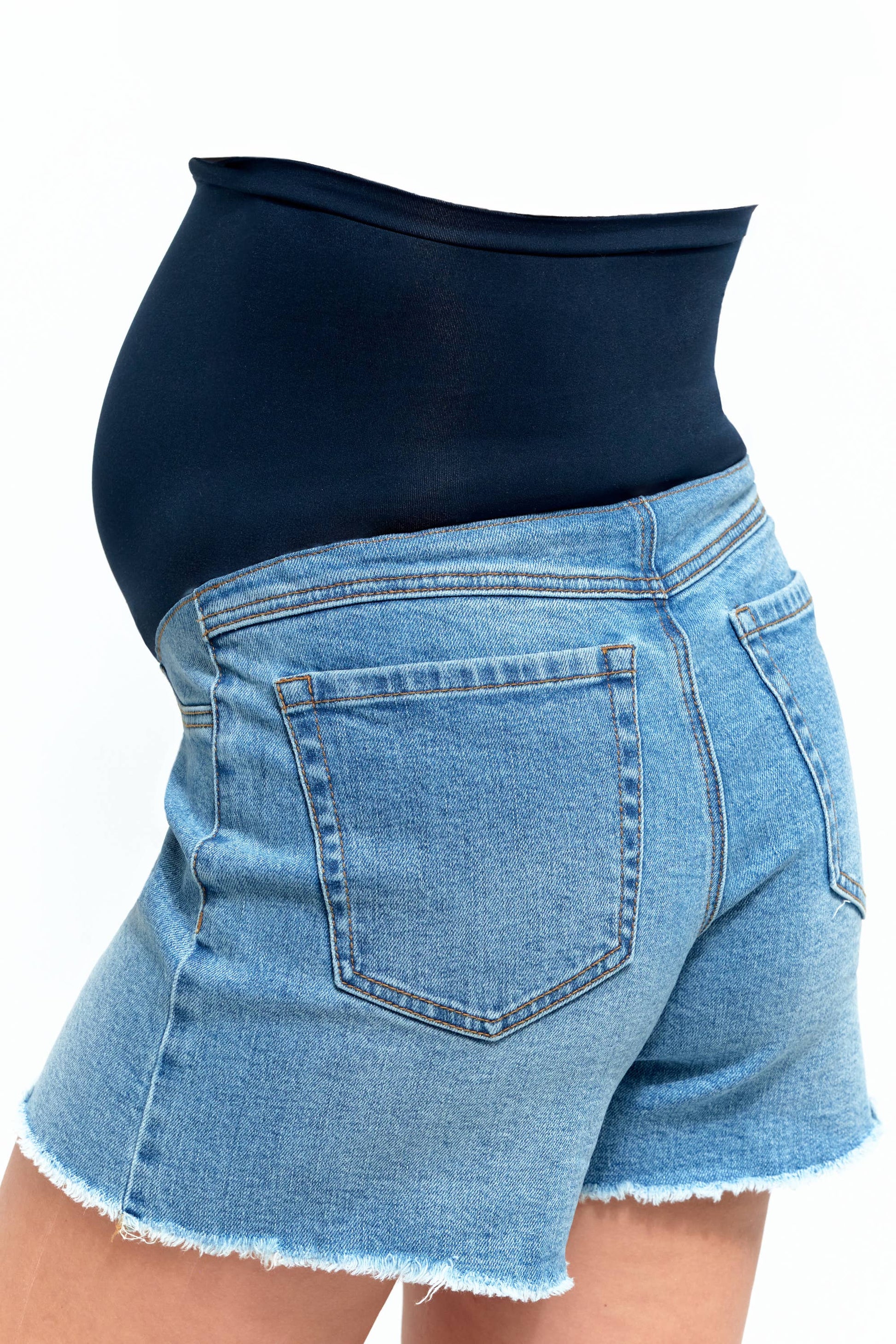 Jocelyn Maternity Jean Shorts
