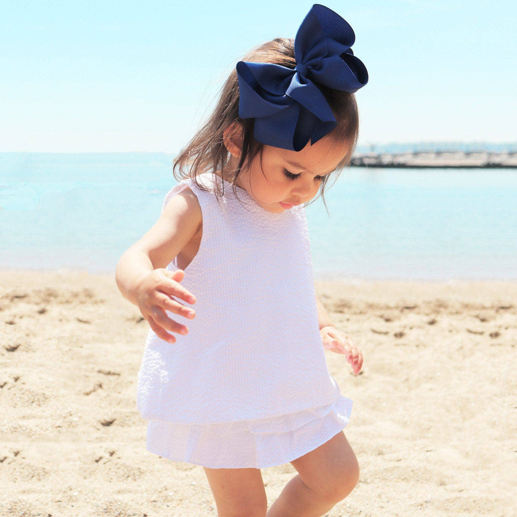Crossover Ruffle Bloomers Set