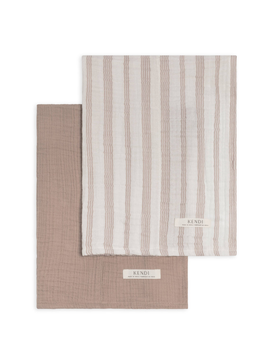 Organic Burp Cloth Enzo + Beige