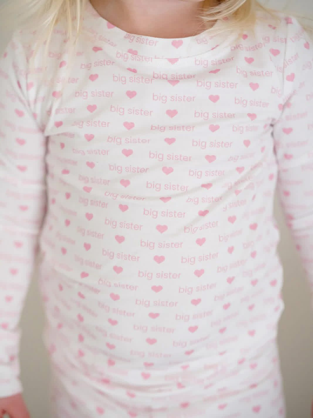 Big Sister 2 Piece Pajama Set