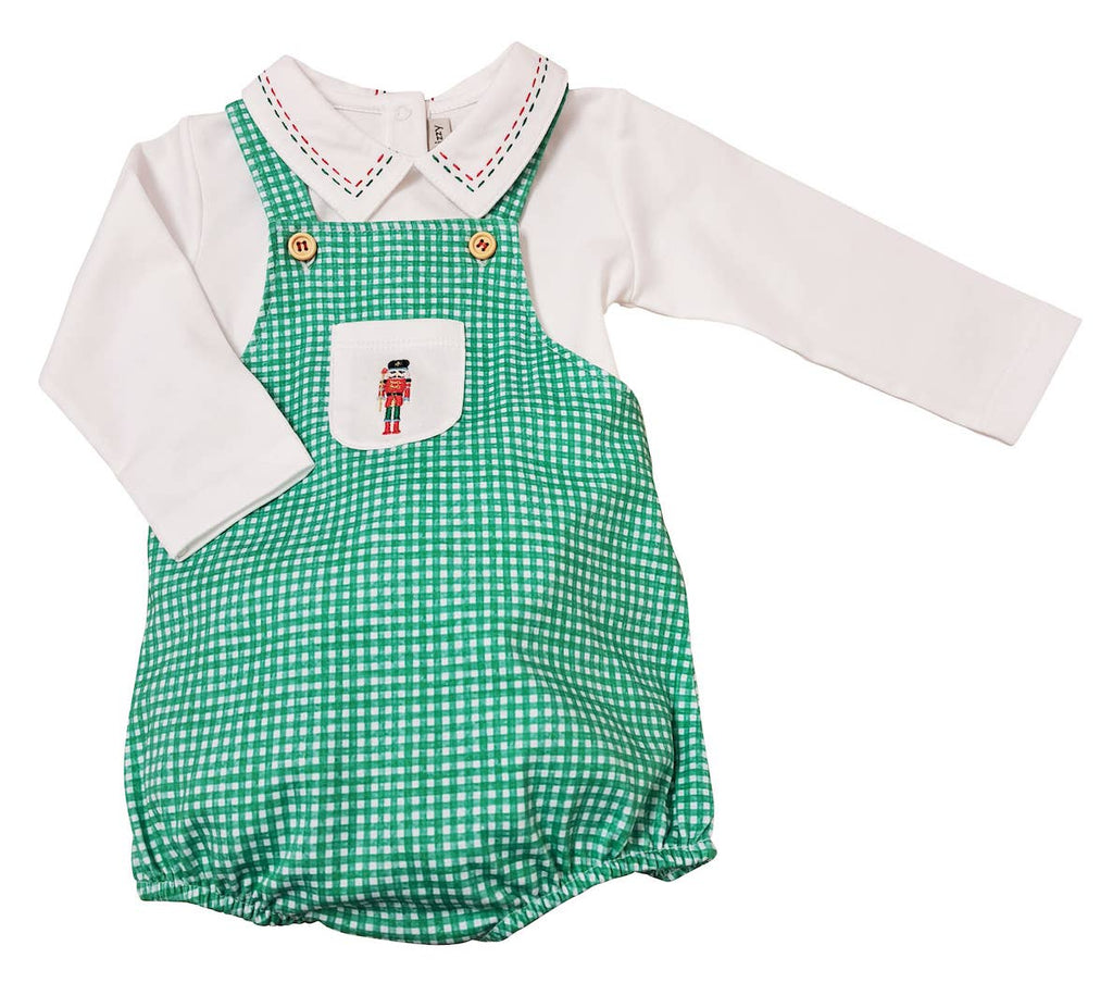 Nutcracker green bubble set