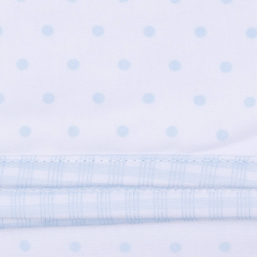 Gingham Dots Diaper Cover Set