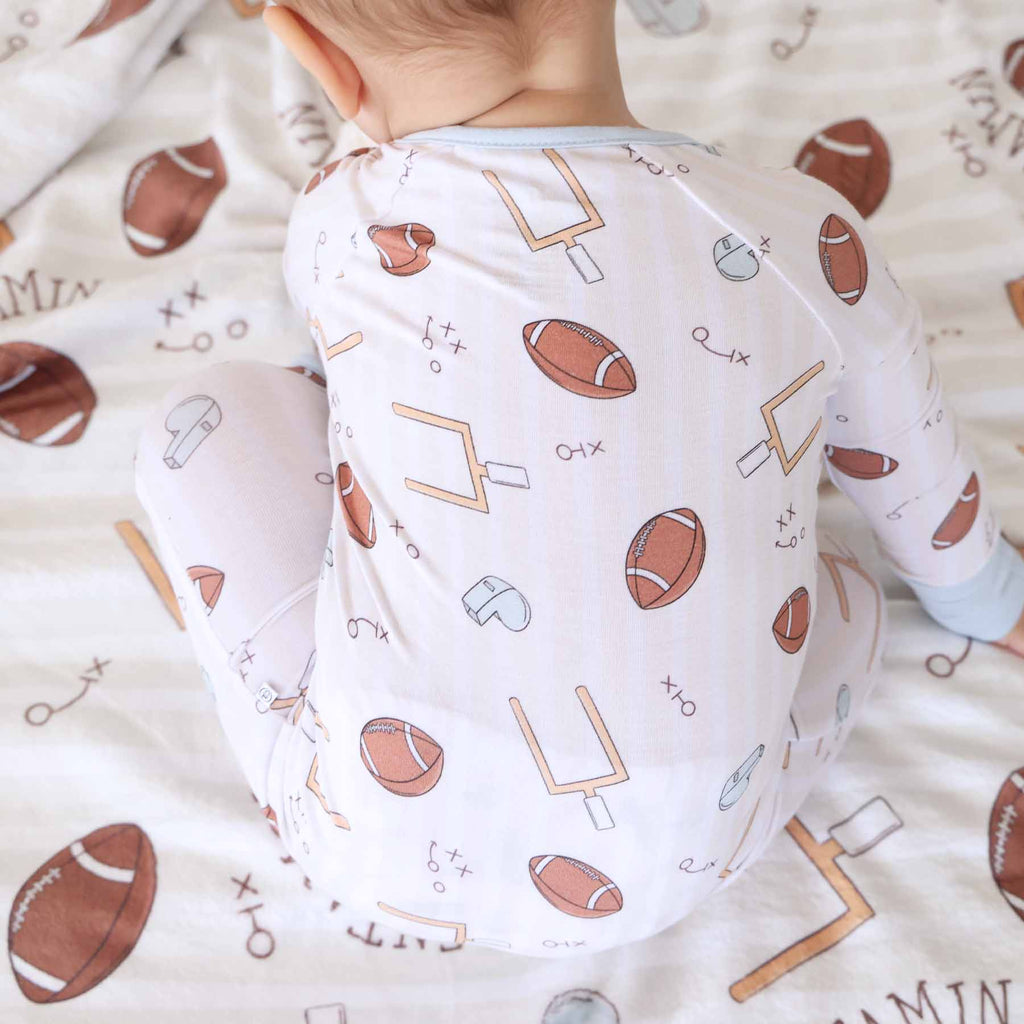 Tiny Touchdowns Convertible Romper