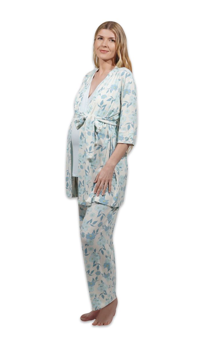 5 Piece Hospital Set - Blue Floral