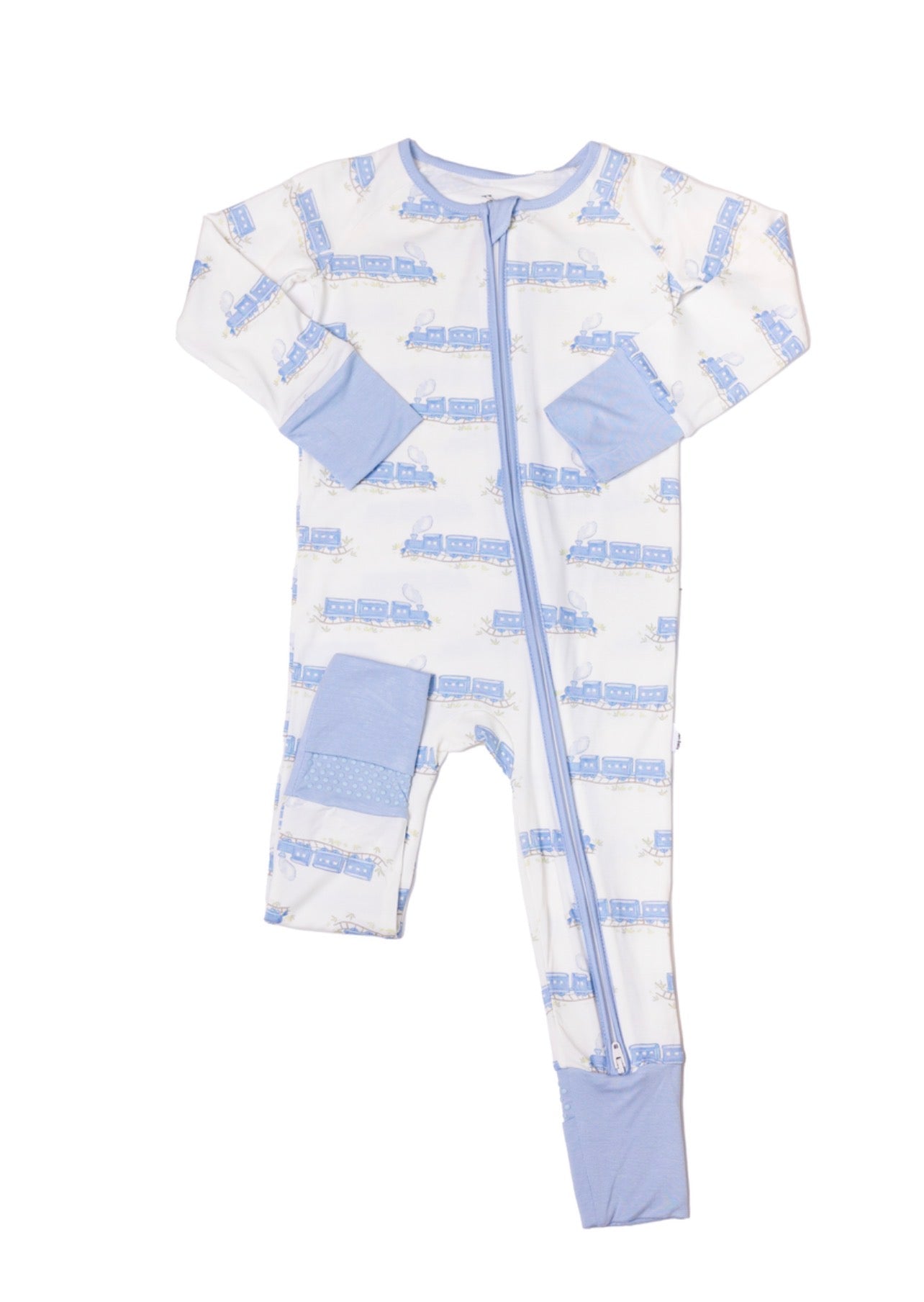 Train Zip Sleep Romper