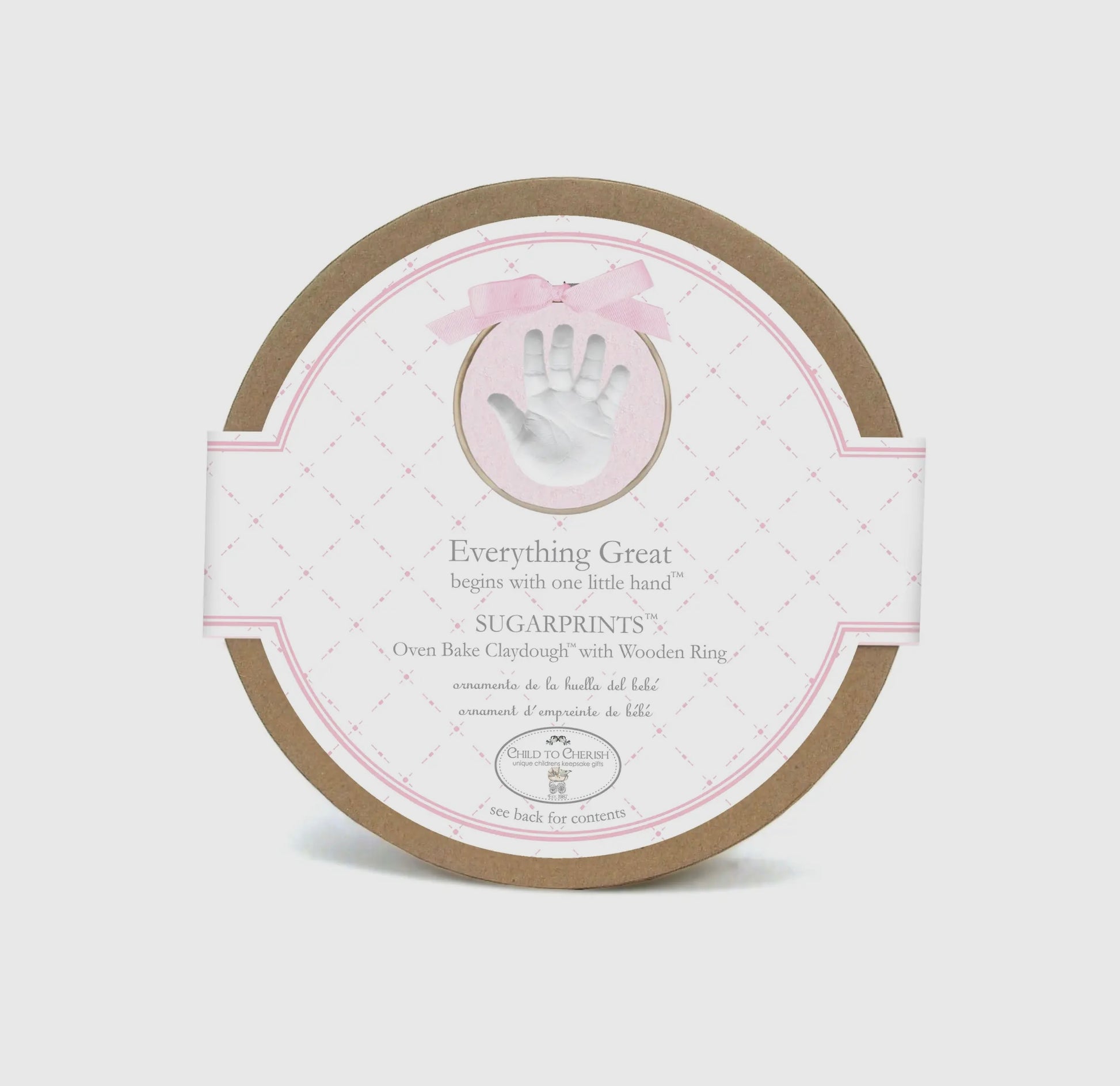 Sugarprints Handprint / Pink