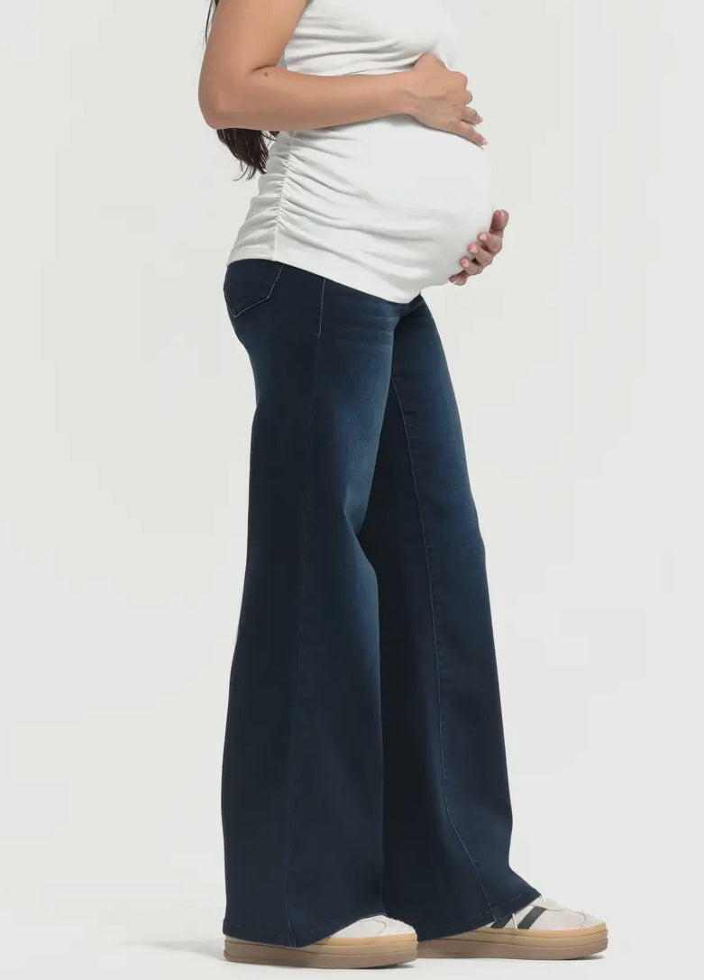 Better Butter Wide Leg Maternity Jeans