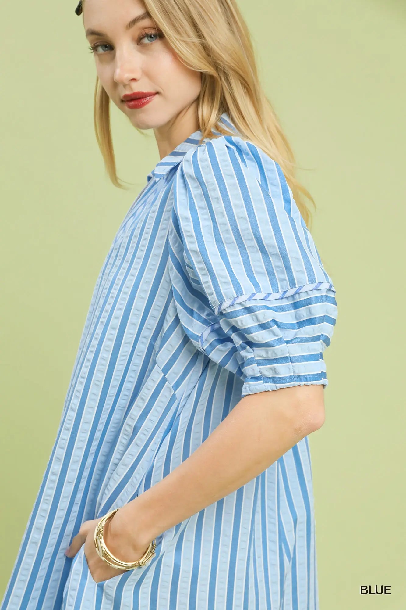 Collared Stella Midi