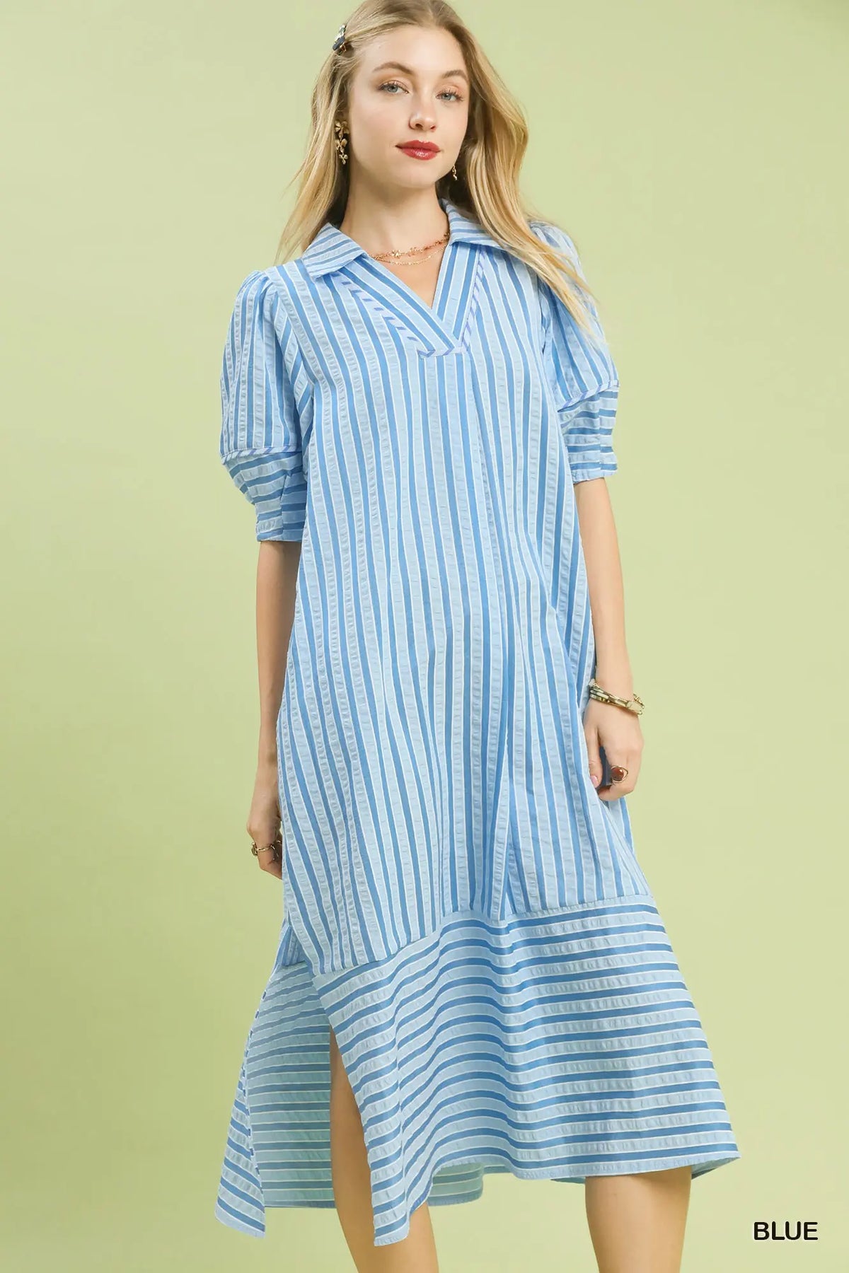 Collared Stella Midi