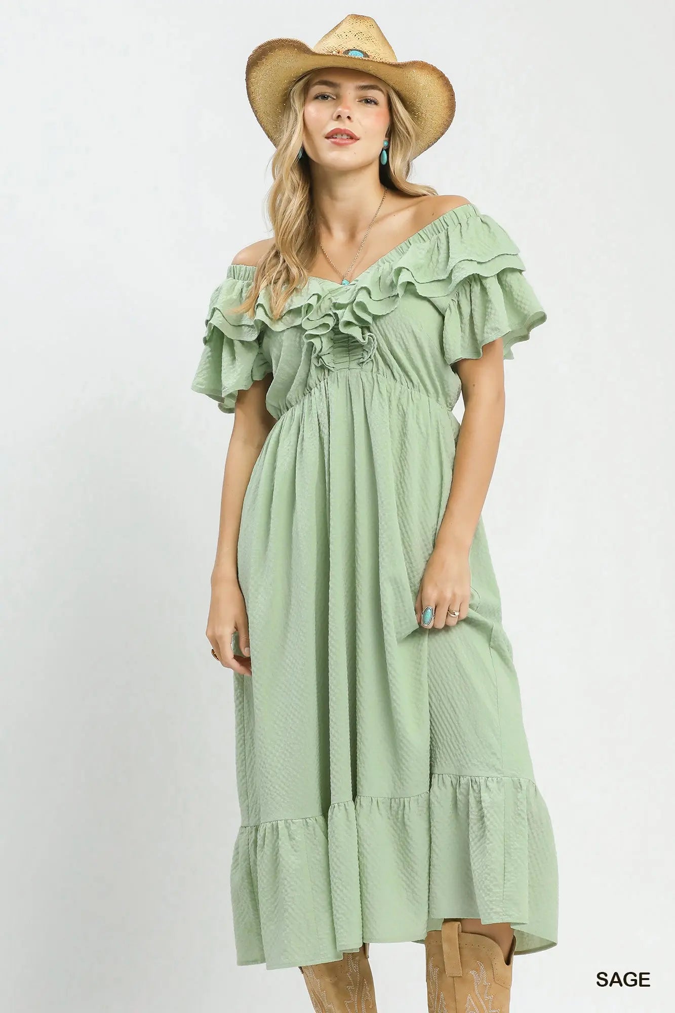 Jennie Ruffle Dress