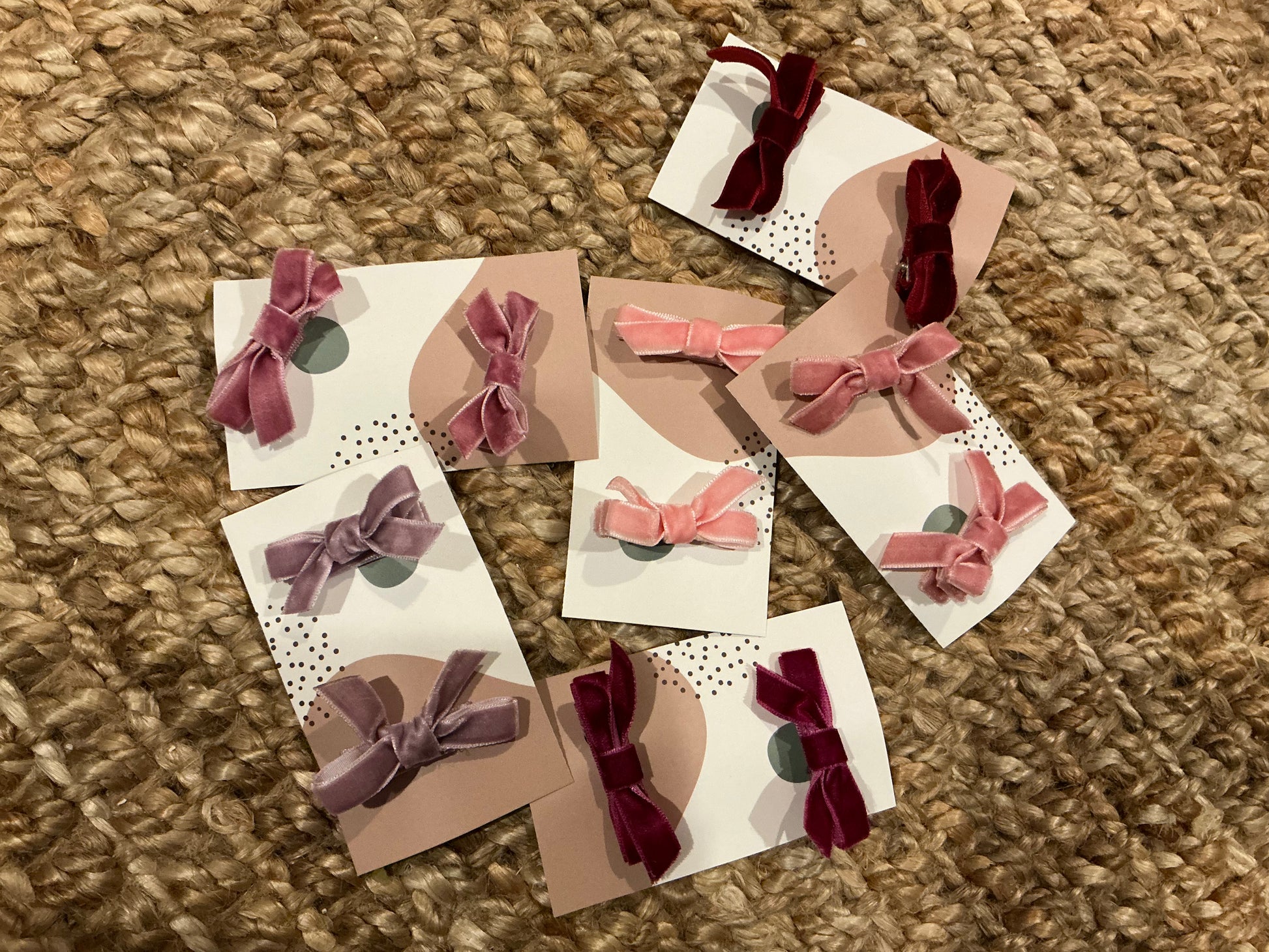 Velvet Ribbon Twin Bows