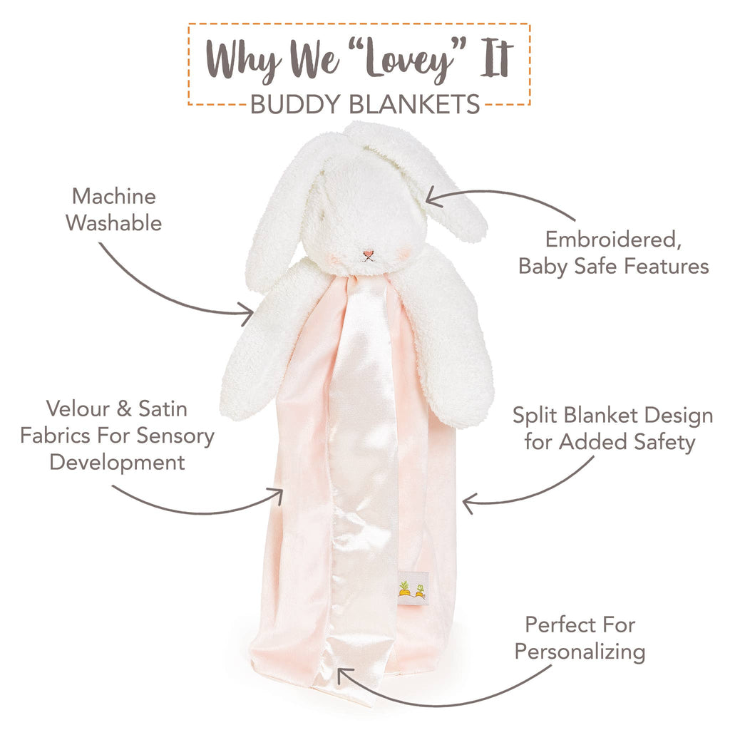 Blossom Bunny Buddy Blanket