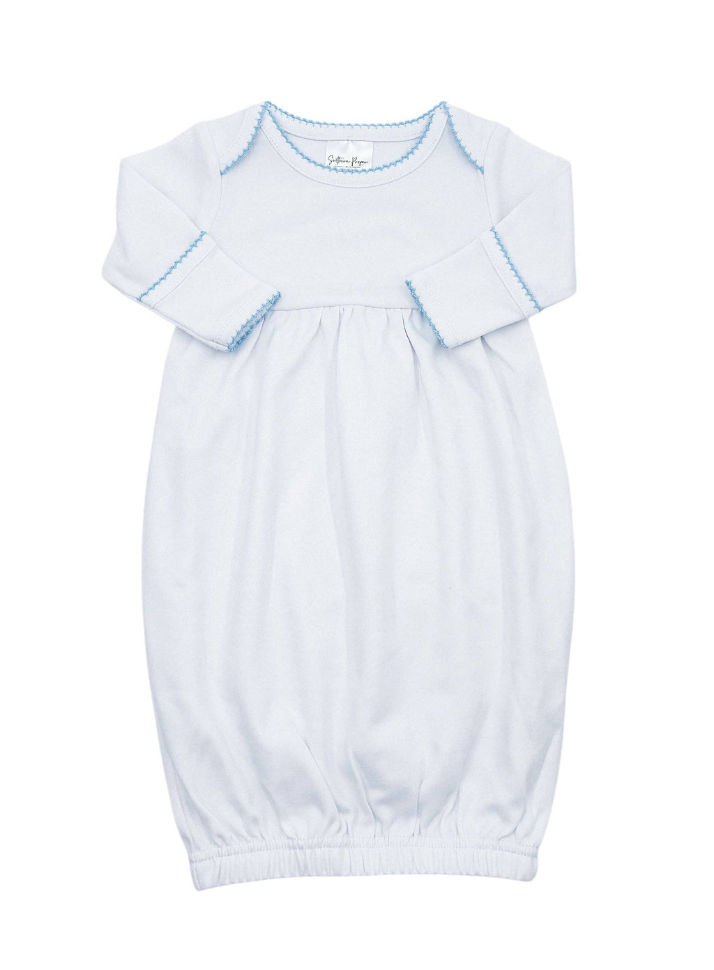 Picot Trim Gown