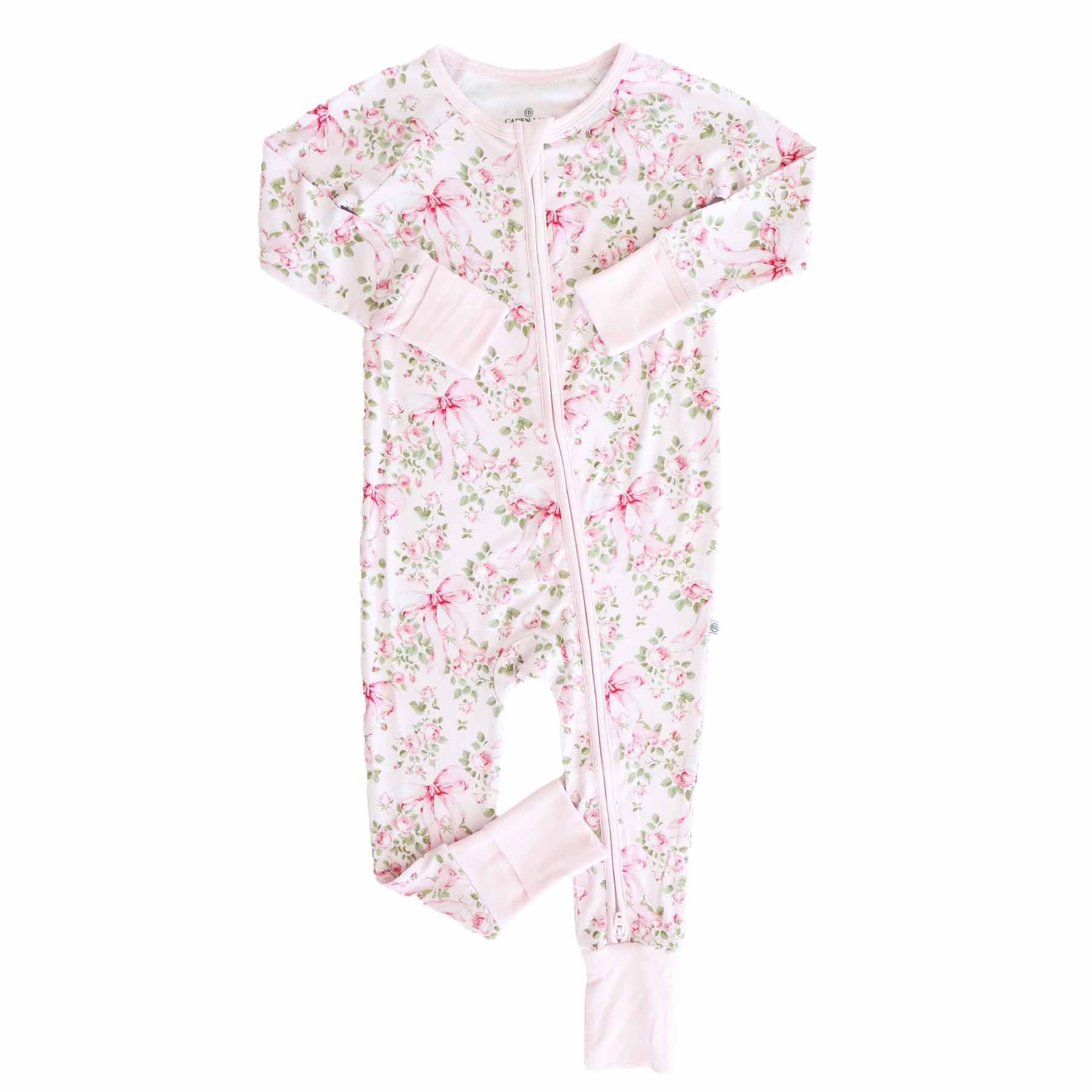 Bows in Bloom Convertible Zip Romper