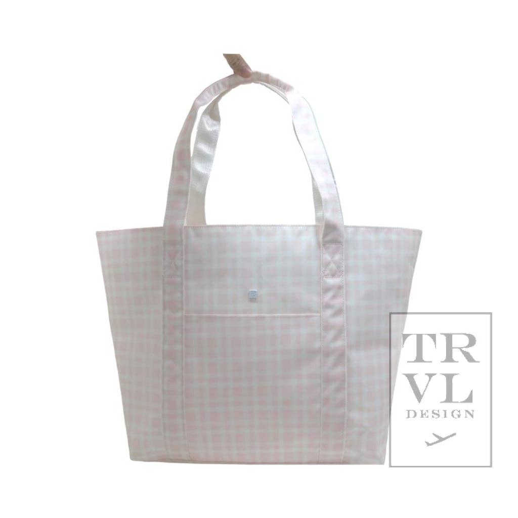 Jumbo Tote - X-large Tote Pimlico Plaid Pink