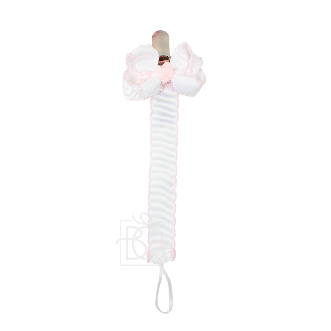 Bow Pacifier Clip