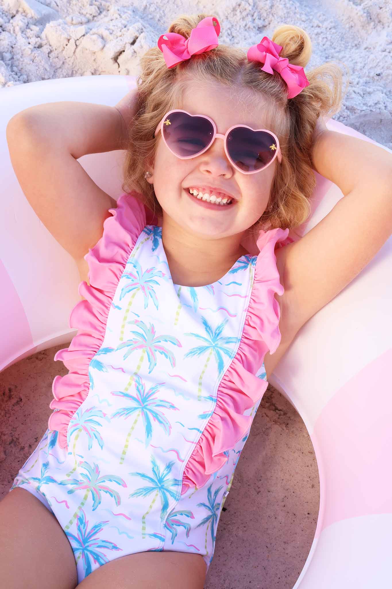 Double Ruffle One Piece | Blue Lagoon