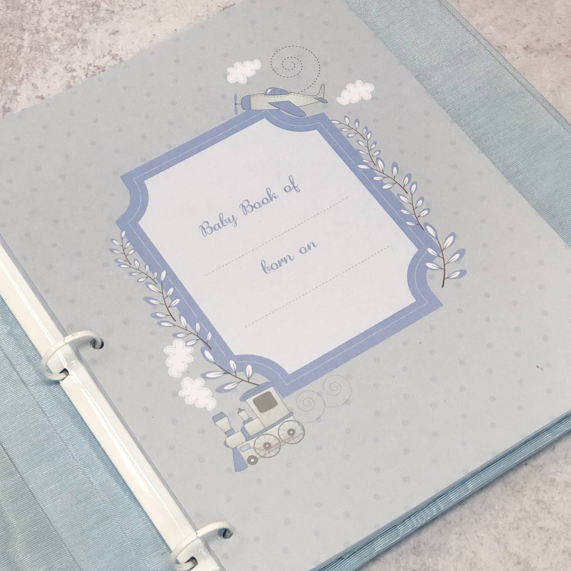 Baby Memory Book-Swiss Batiste Knickers on Moiré