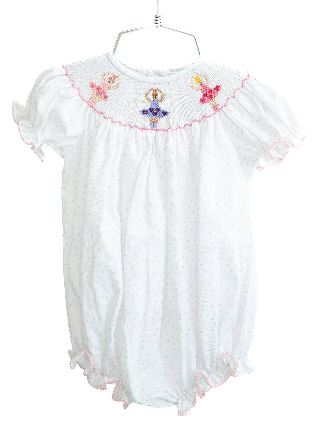 Ballerinas Smocked Bubble