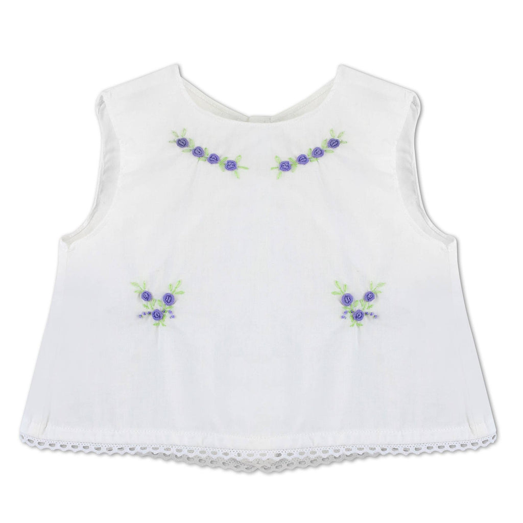Lavender Bloom Two Piece Diaper Set