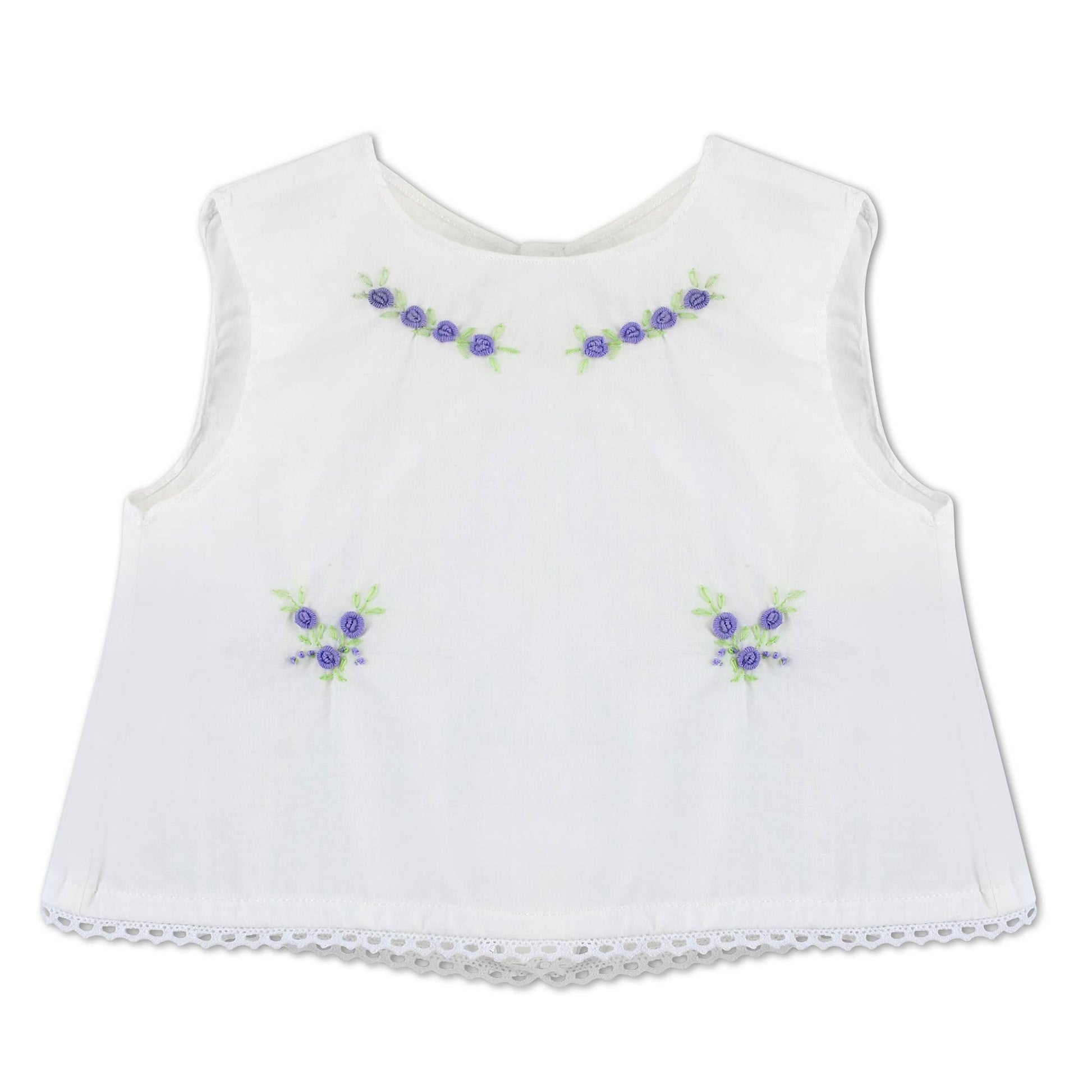 Lavender Bloom Two Piece Diaper Set