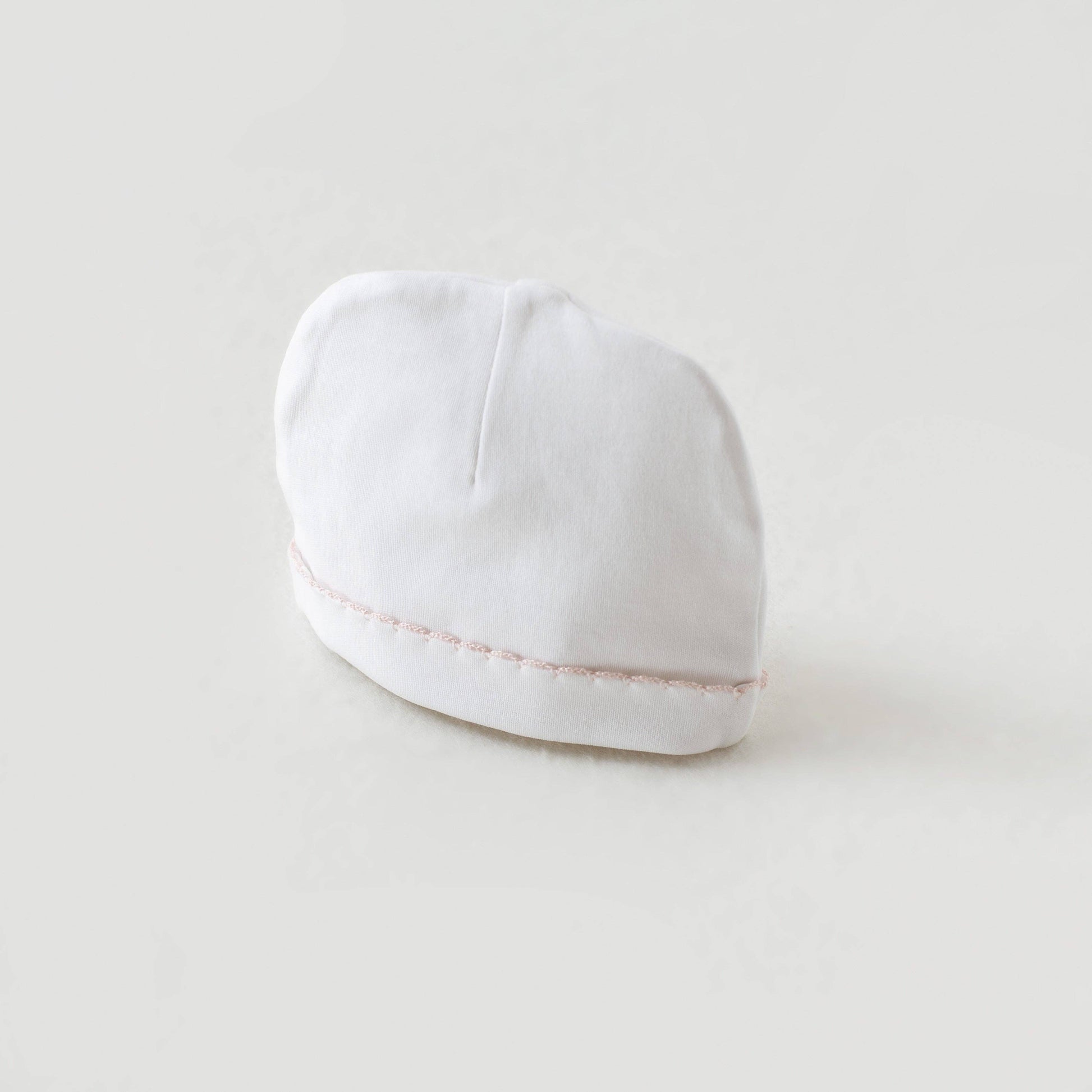 Baby Pink Scallop Hat