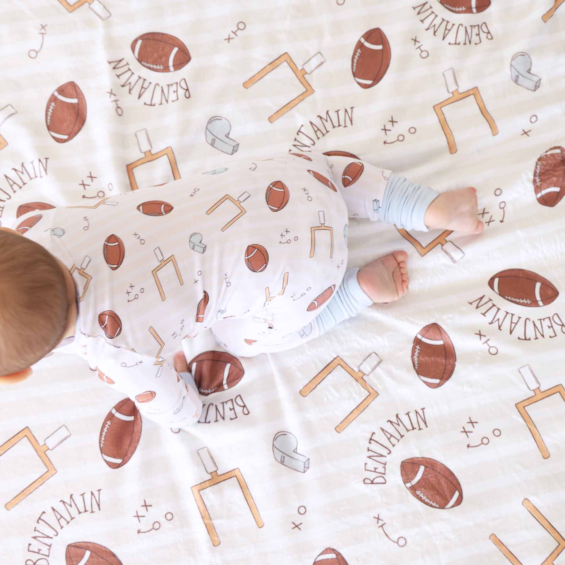 Tiny Touchdowns Convertible Romper
