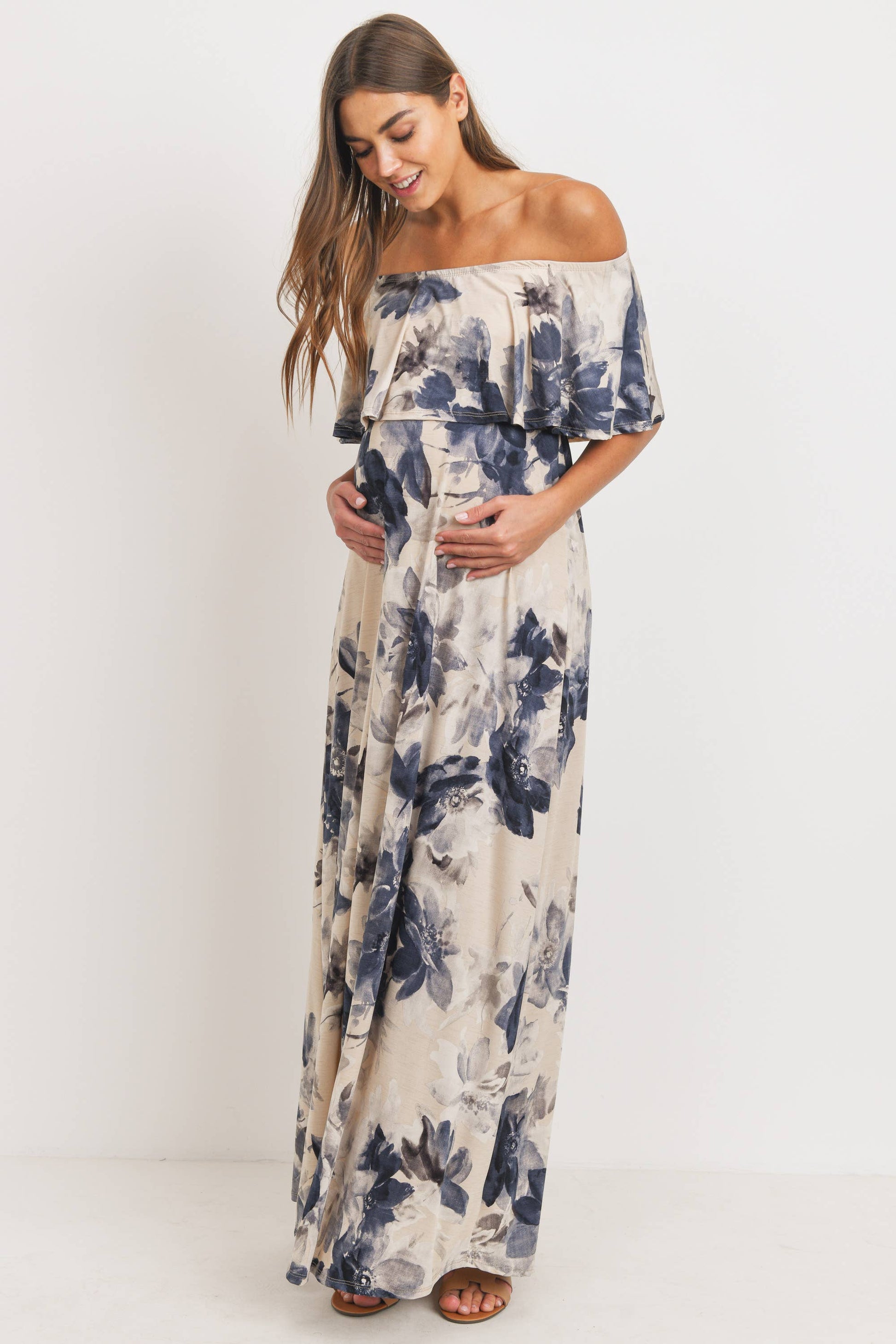 Rylie Maternity Maxi Dress