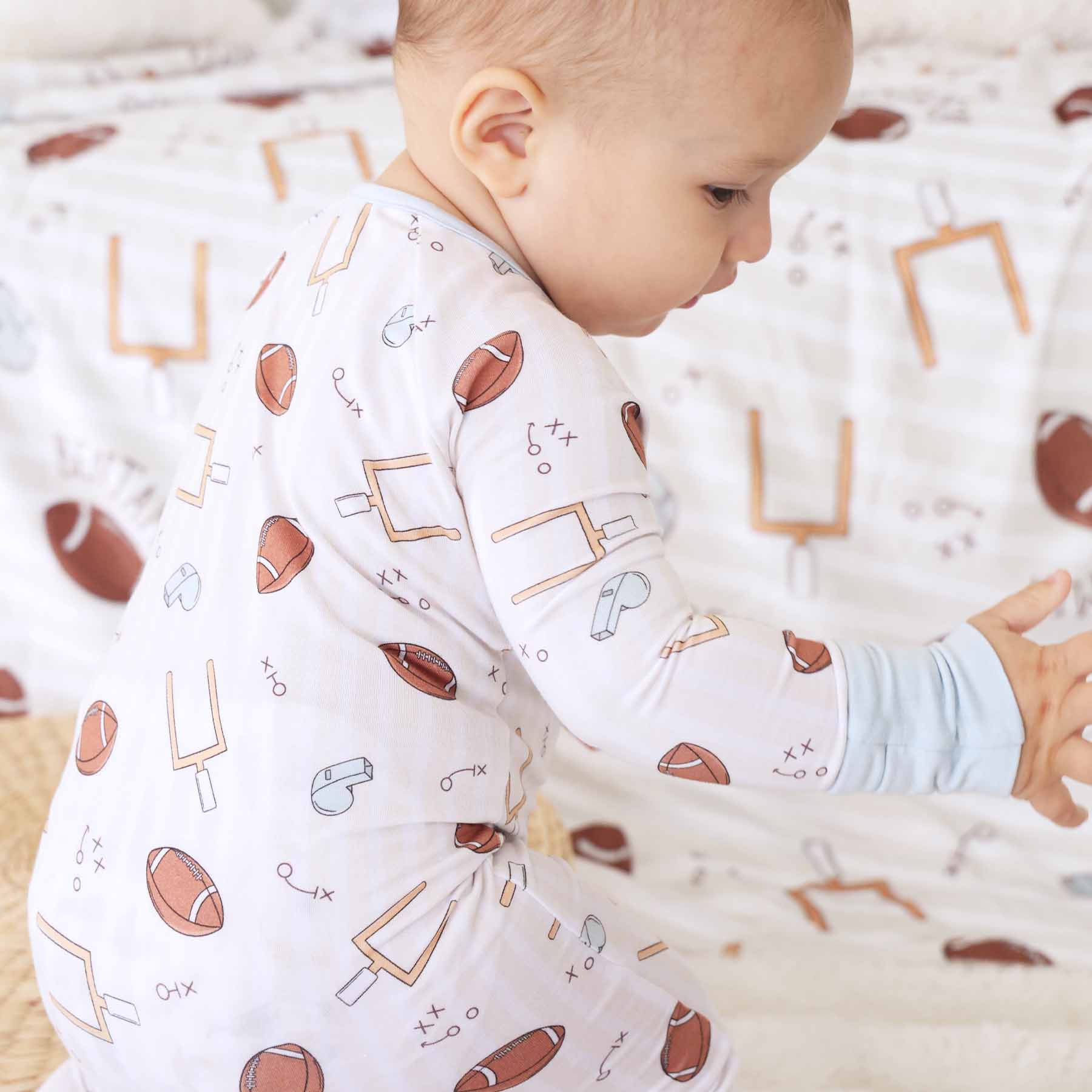 Tiny Touchdowns Convertible Romper