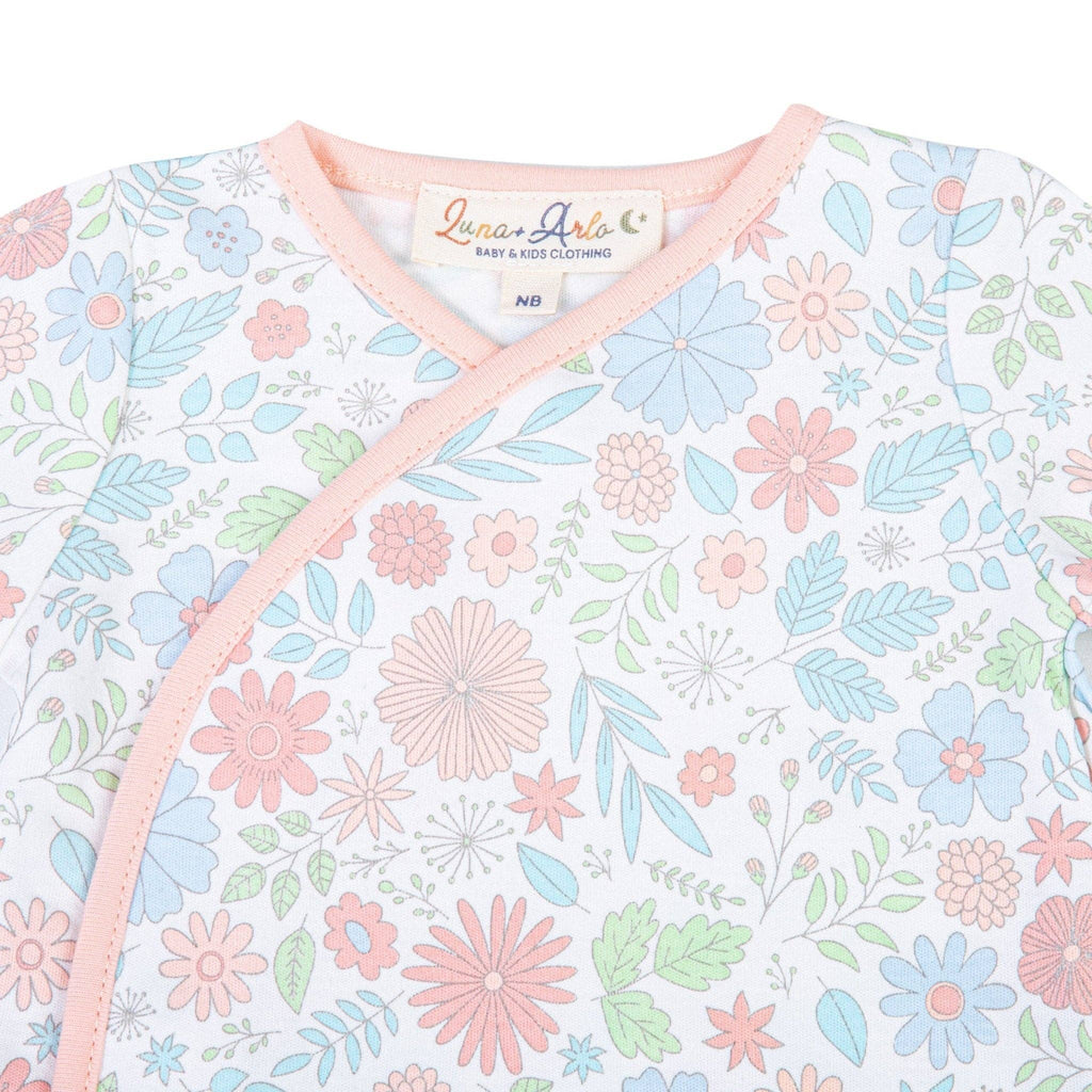 Delilah Kimono Footed Pant Set by Luna and Arlo