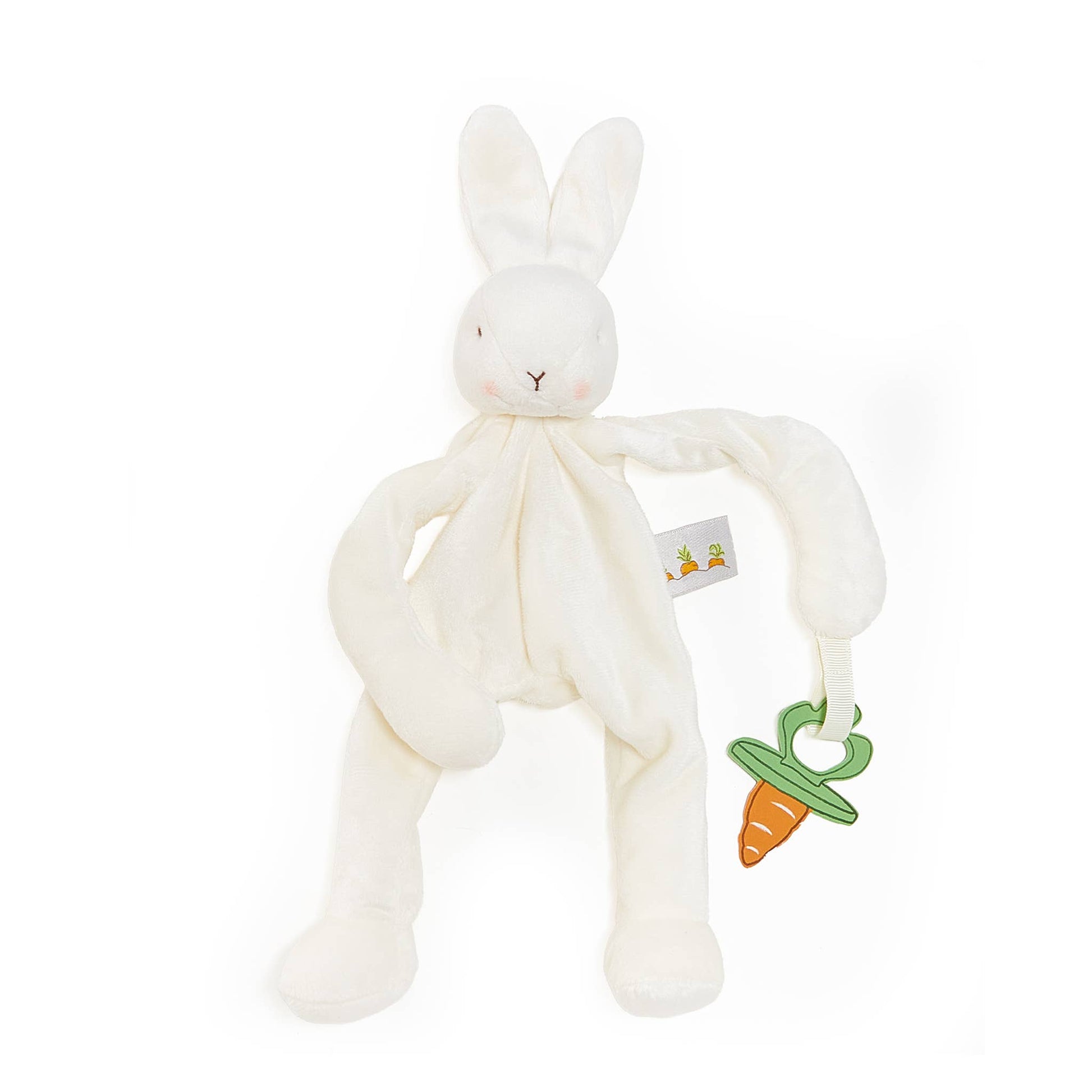 Silly Bunny Paci Clip -marshmallow
