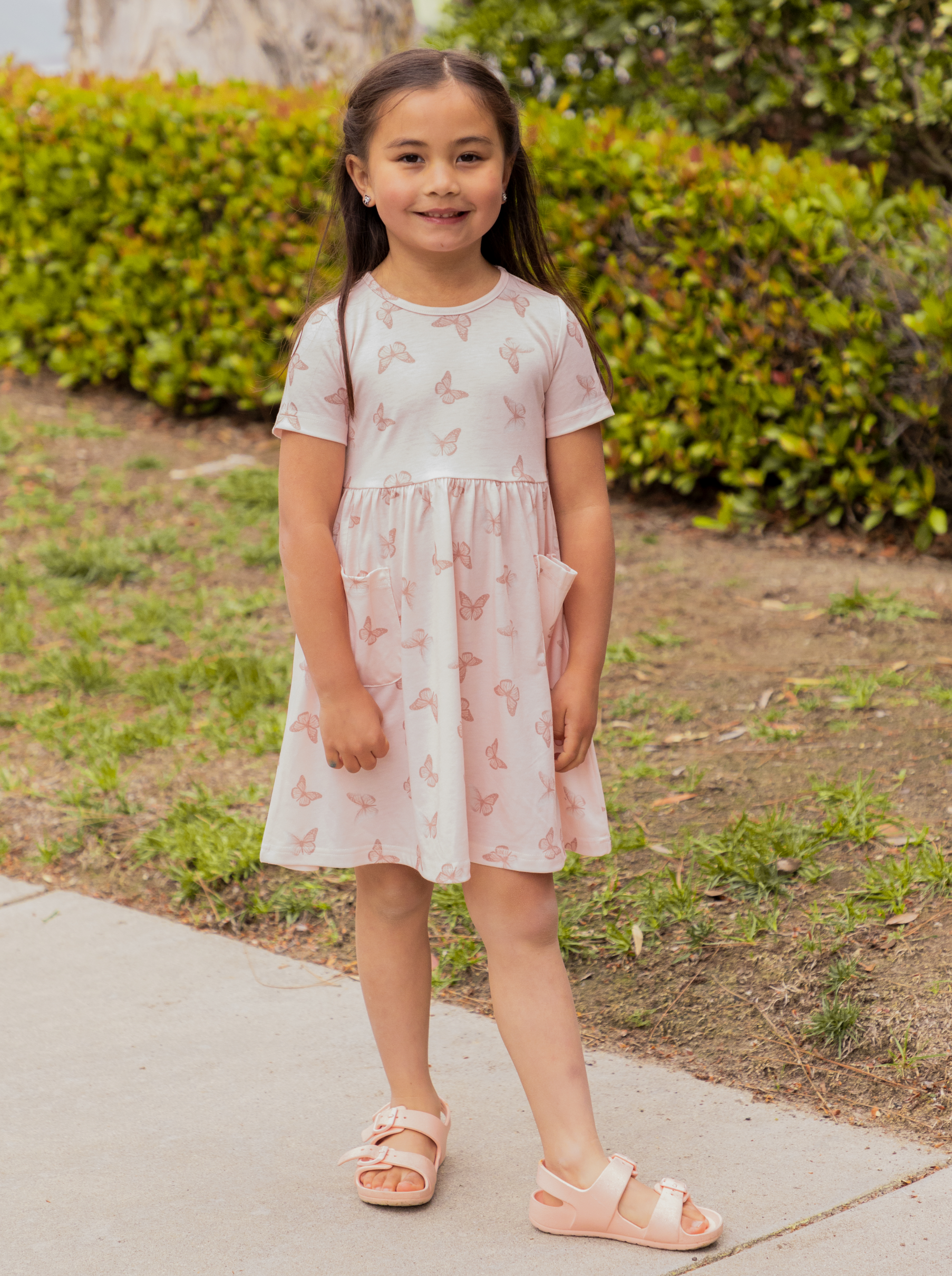 Butterfly Pocket Dress