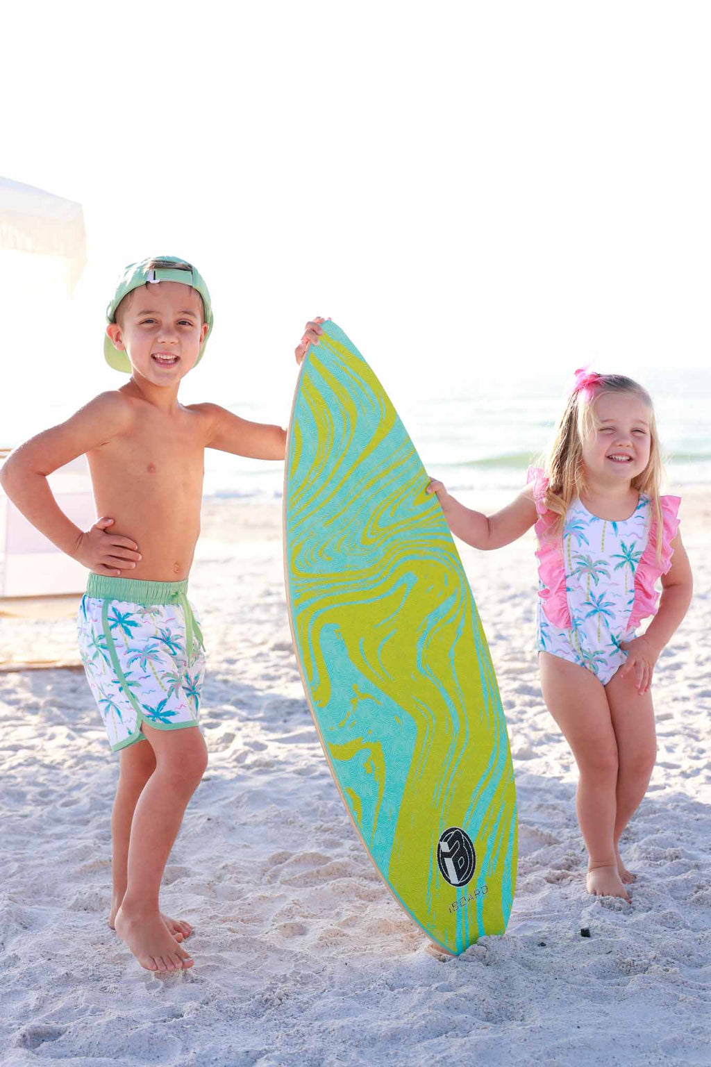 Double Ruffle One Piece | Blue Lagoon