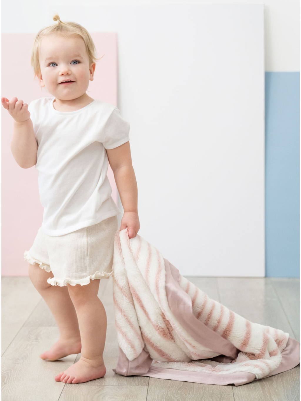 Luxe™ Baby Blanket -Dusty Rose