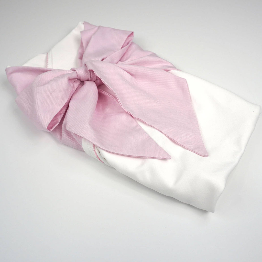 Pima Cotton Baby Swaddle Wrap INCLUDES monogram