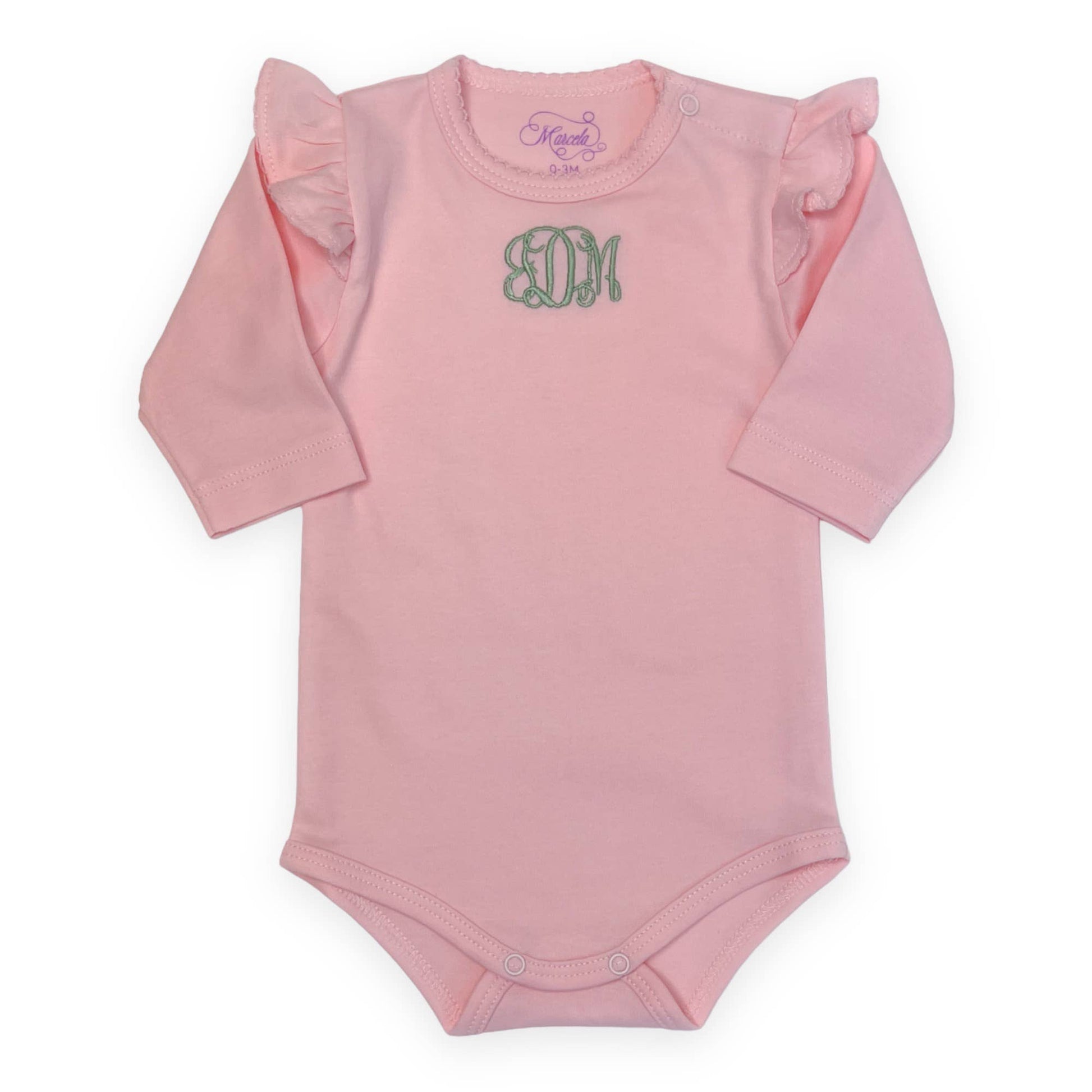 Ruffle Long Sleeve Bodysuit
