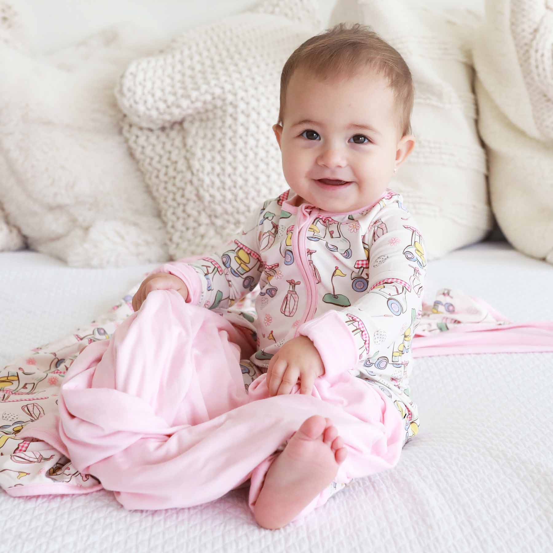 Country Club Convertible Zip Romper