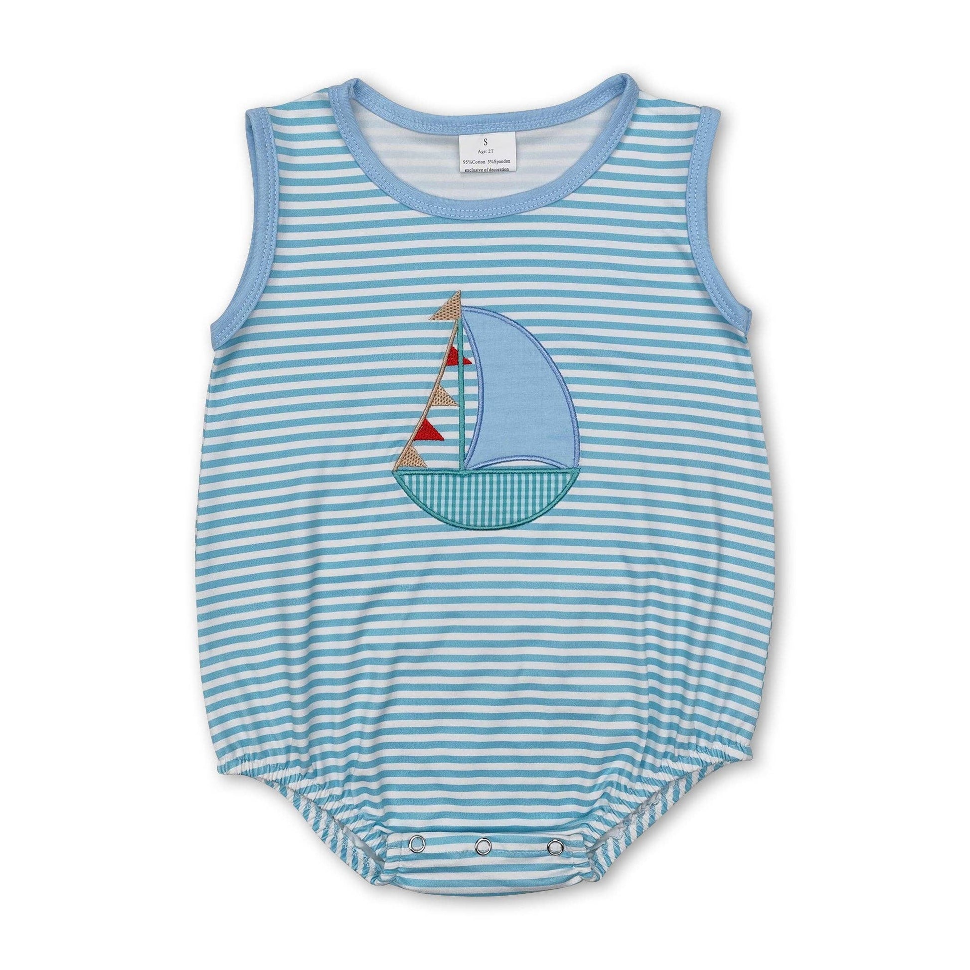 Sailboat Appliqué Bubble