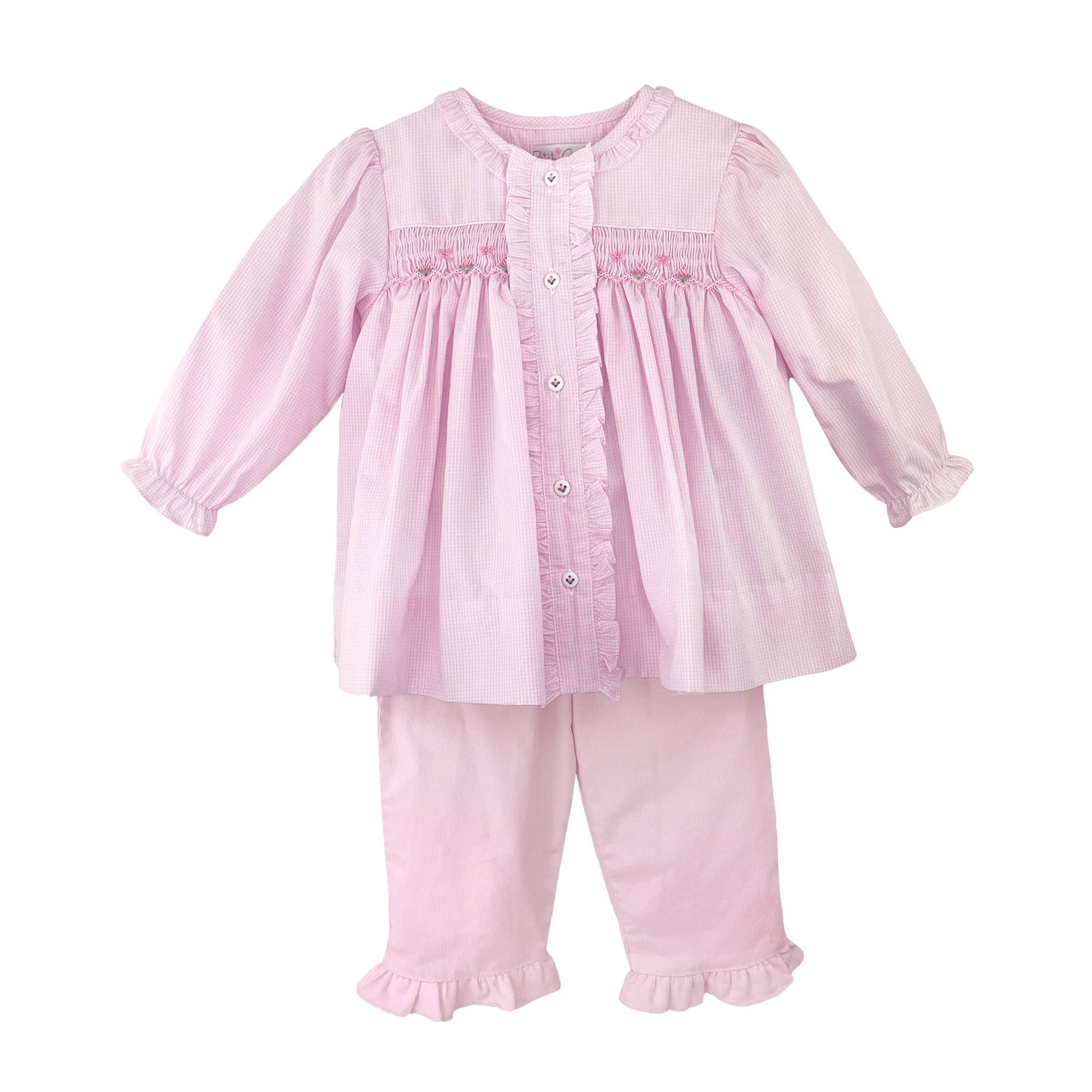 Floral Bishop Smocking Set