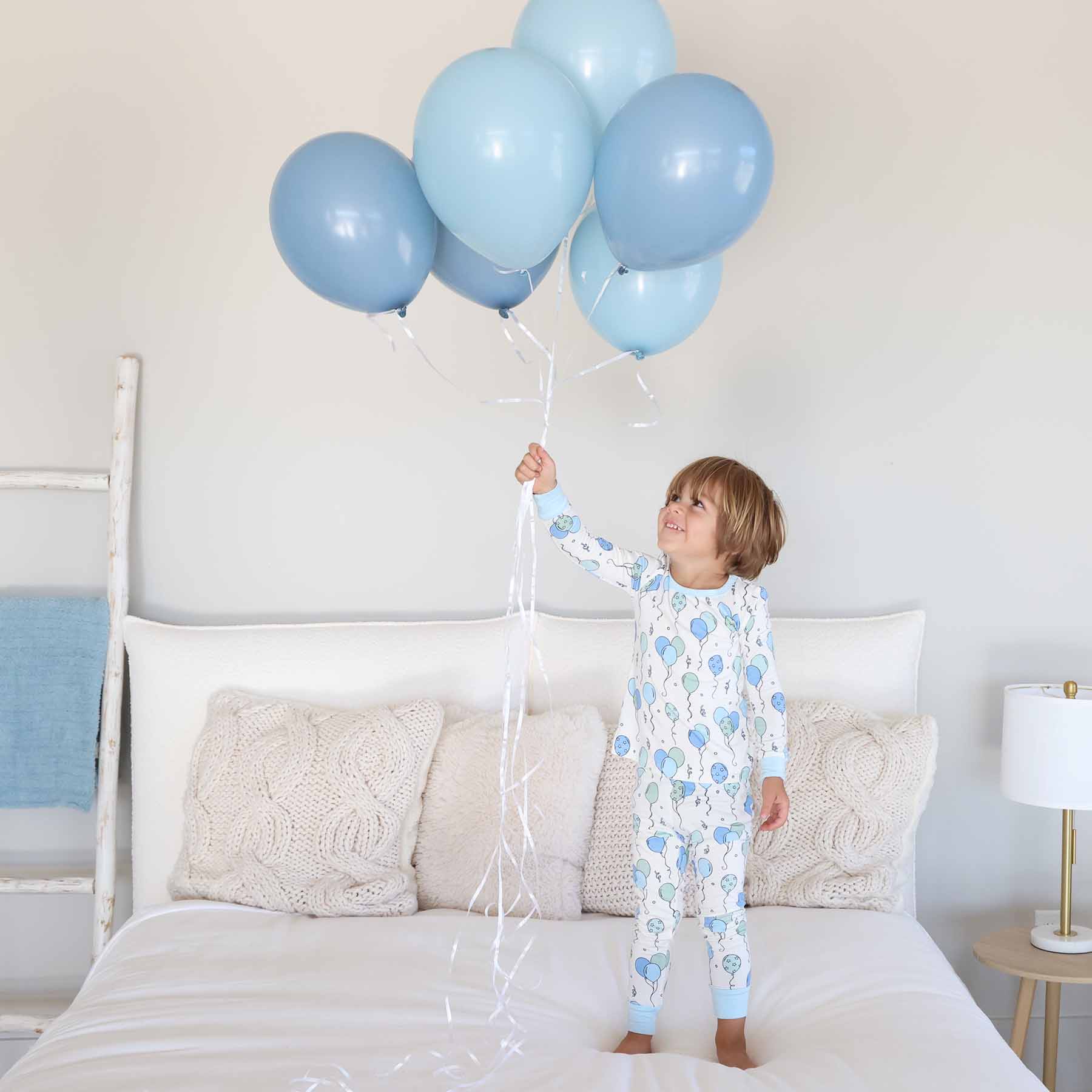 Party Time Two Piece Pajama Set | Blue