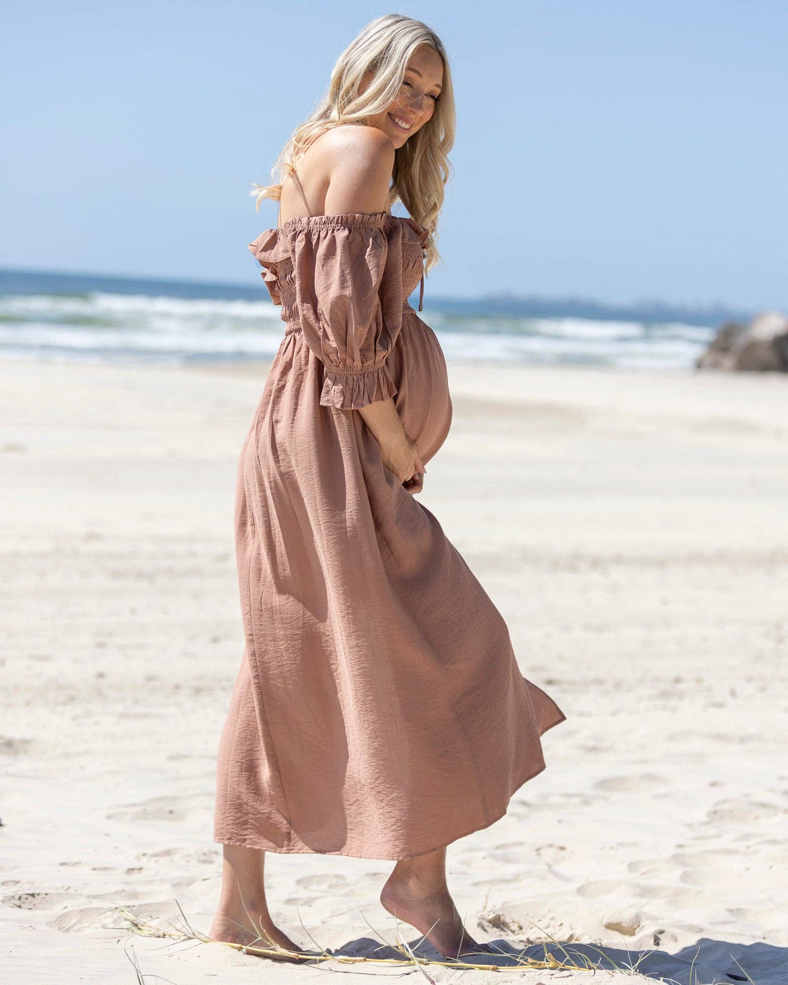 Amber Terracotta Dress